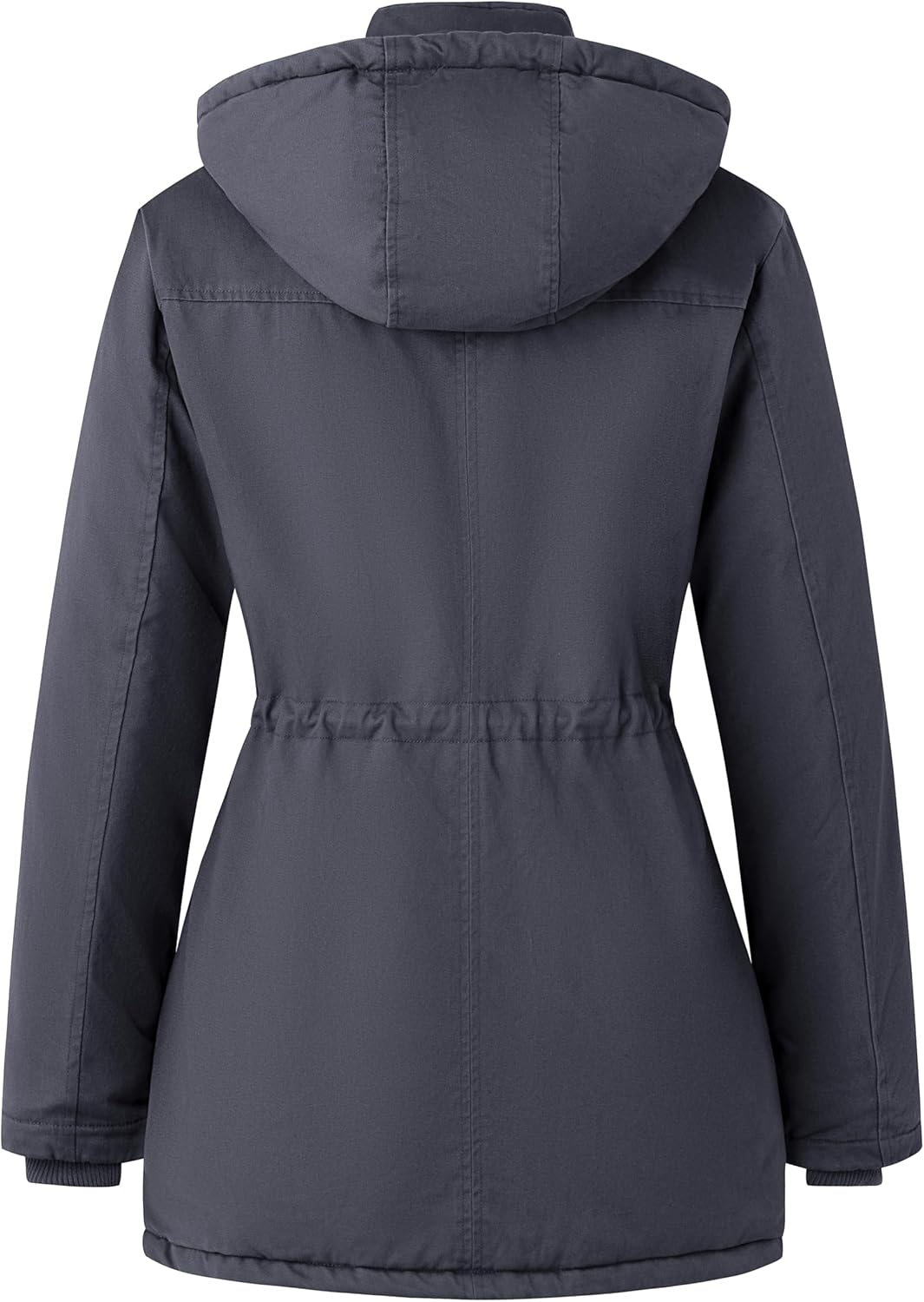 Wantdo Women's Winter Thicken Puffer Coat Warm Fleece Lined Parka Jacket with Hood - Image 2