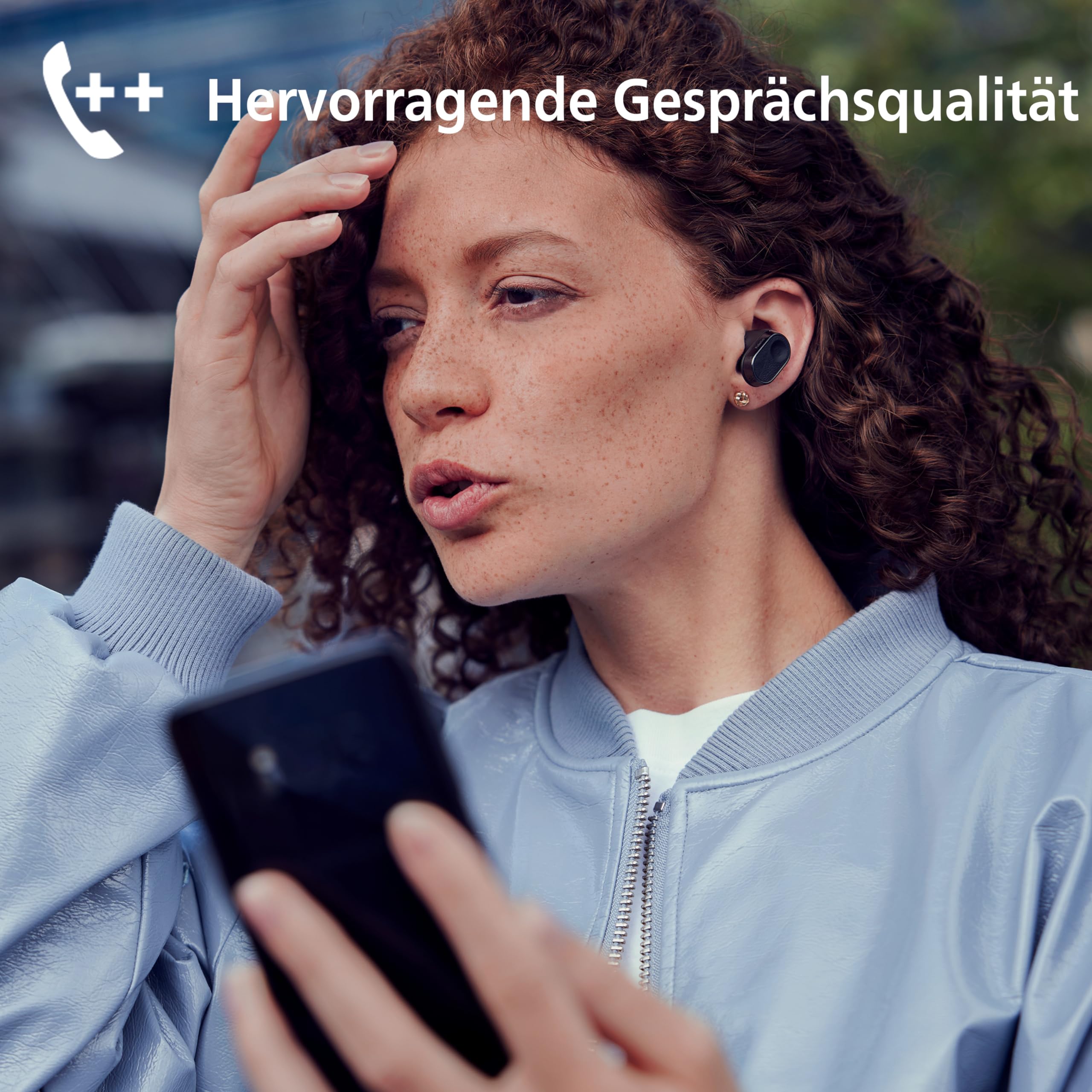 Philips Audio Fidelio T2 Noise Cancelling True Wireless In-Ear Bluetooth Kopfhörer - Hervorragende Gesprächsqualität, kompatibel mit Sprachassistent und bis zu 40 Stunden Musikwiedergabe - Schwarz