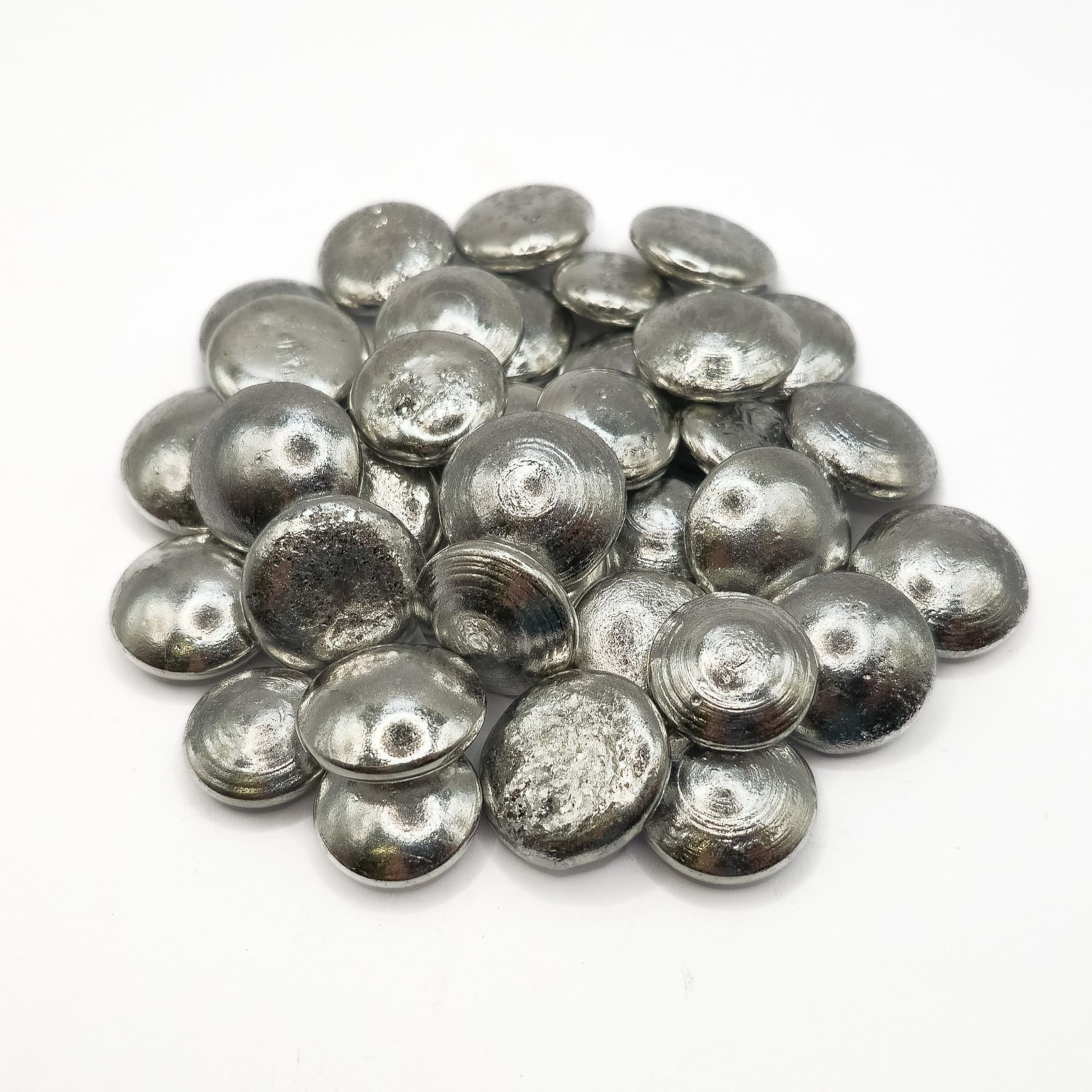Zinn, Lagermetall Weissmetall WM89 Sn89Sb7,5Cu3,5 100g-1kg in Pellets Bleifreie Alternative für WM80 und andere Lagermetalle, Lagerlegierung (1, 500 g)