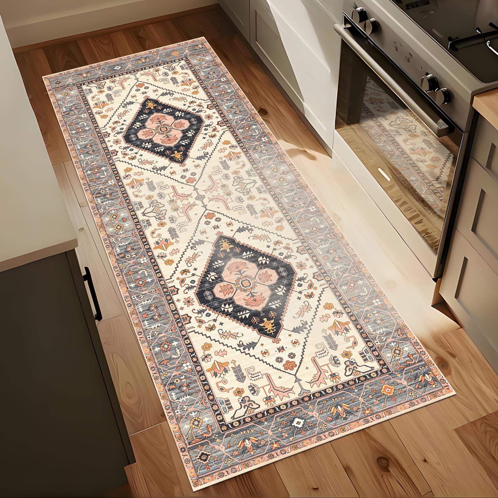 Alfombras de área para pasillo y habitación que transforman la entrada de casa