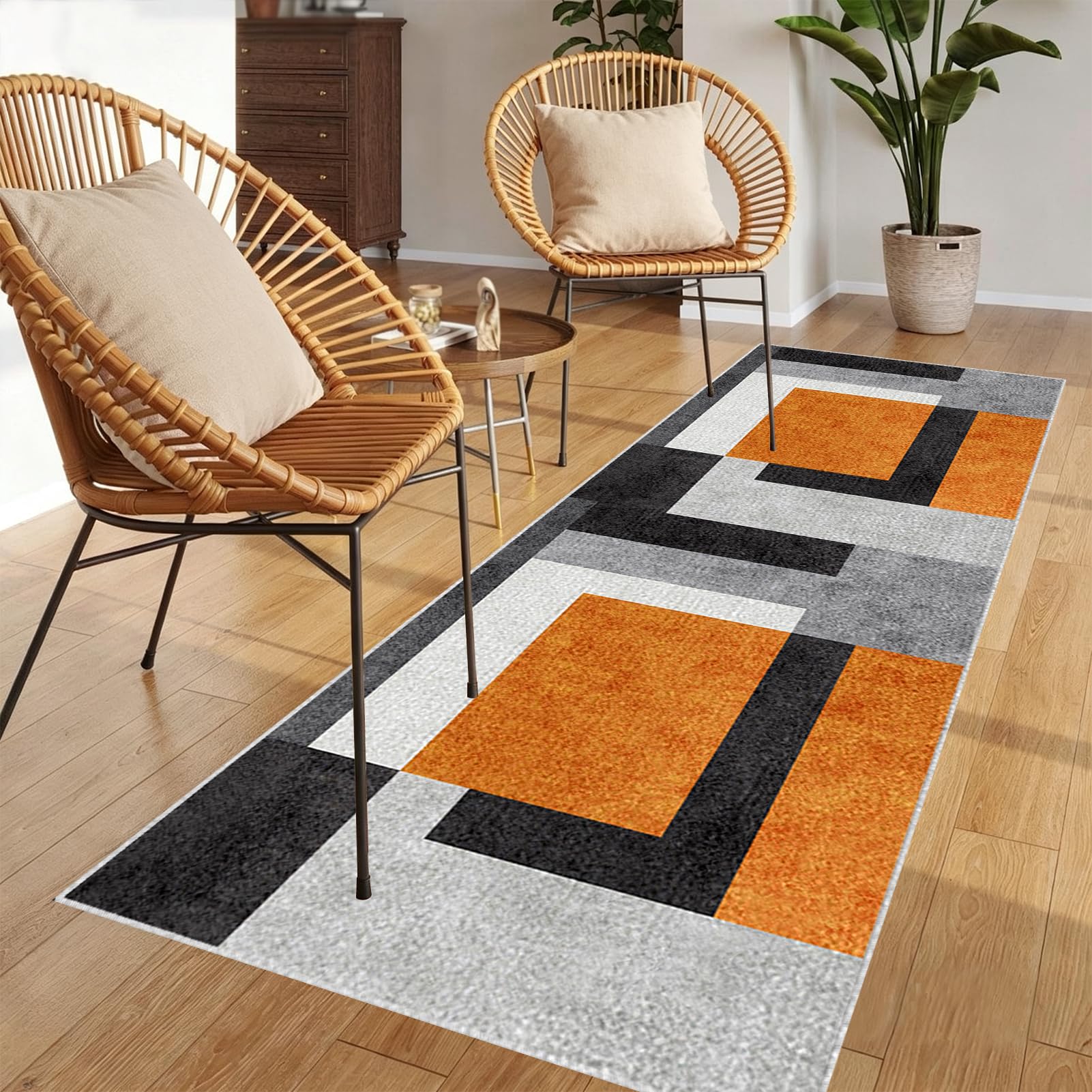 Dywan kuchenny, 90 x 300 cm, chodnik do przedpokoju, antypoślizgowy chodnik na korytarz, zmywalny, niskie runo, wycieraczka podłogowa, chłonny chodnik do przedpokoju, sypialni, łazienki, salonu