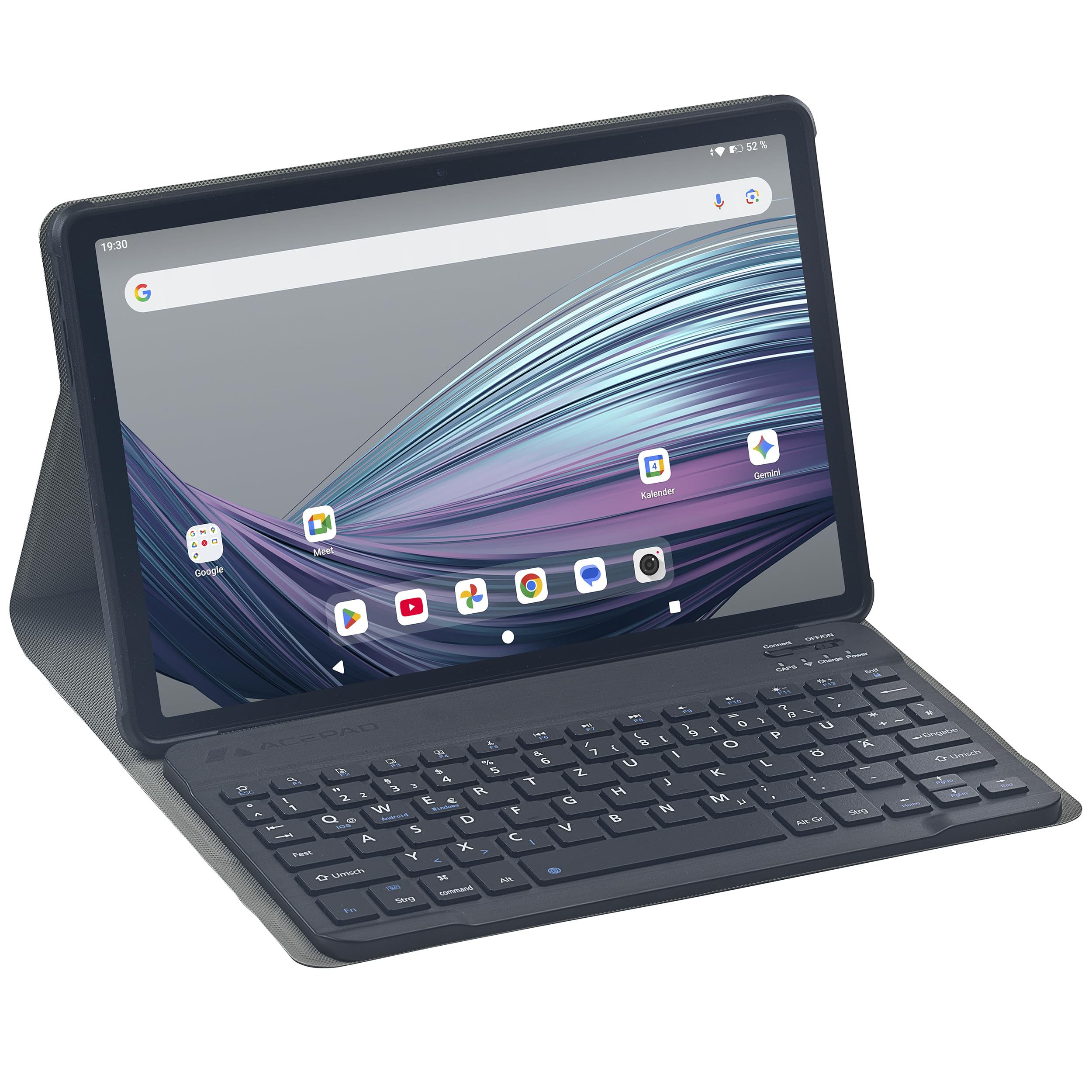 Acepad A172 Premium Android Tablet, 11 Zoll, 256 GB Speicher + 24 GB RAM, 1200p FHD+ Auflösung, Simlockfrei ohne Vertrag, 4G LTE Dual SIM Tablet PC, WLAN, deutsche Marke, Tablet mit Tastatur