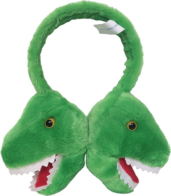 Wishpets Kids Adjustable Dinosaur Earmuffs Amazon.co.uk Sports