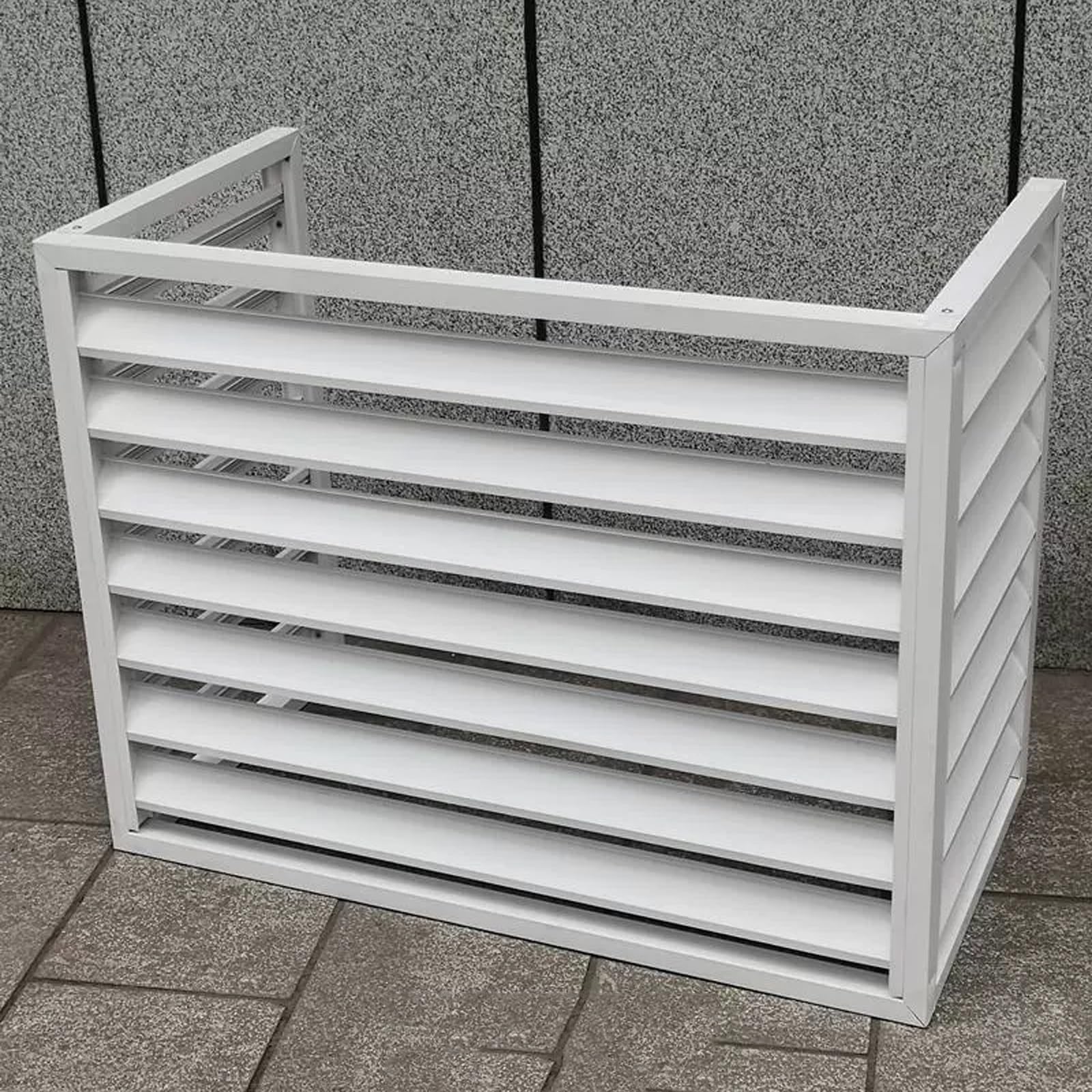 Amazon.co.jp: 全天候型盗難防止頑丈なアルミニウム製エアコンカバー