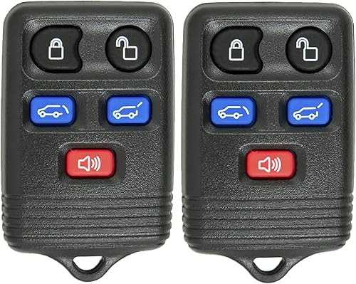 Keyless2Go Reemplazo para vehículos con llave remota de entrada sin llave que utilizan CWTWB1U551 autoprogramación paquete de 2