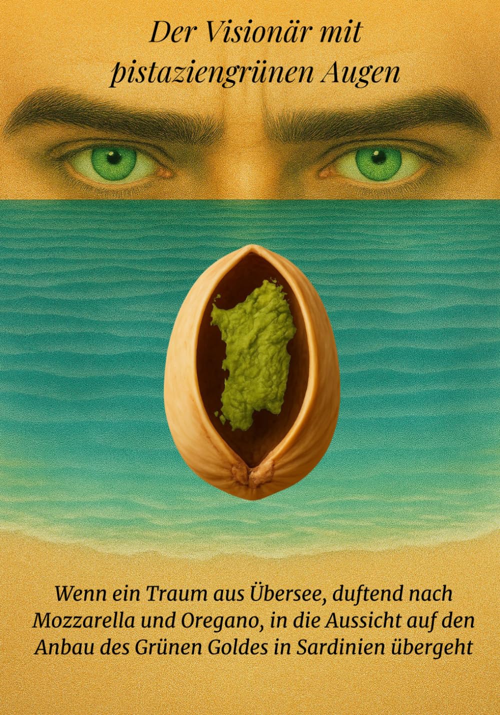 Der Visionär mit pistaziengrünen Augen: Wenn ein Traum aus Übersee, duftend nach Mozzarella und Oregano, in die Aussicht auf den Anbau des Grünen Goldes in Sardinien übergeht