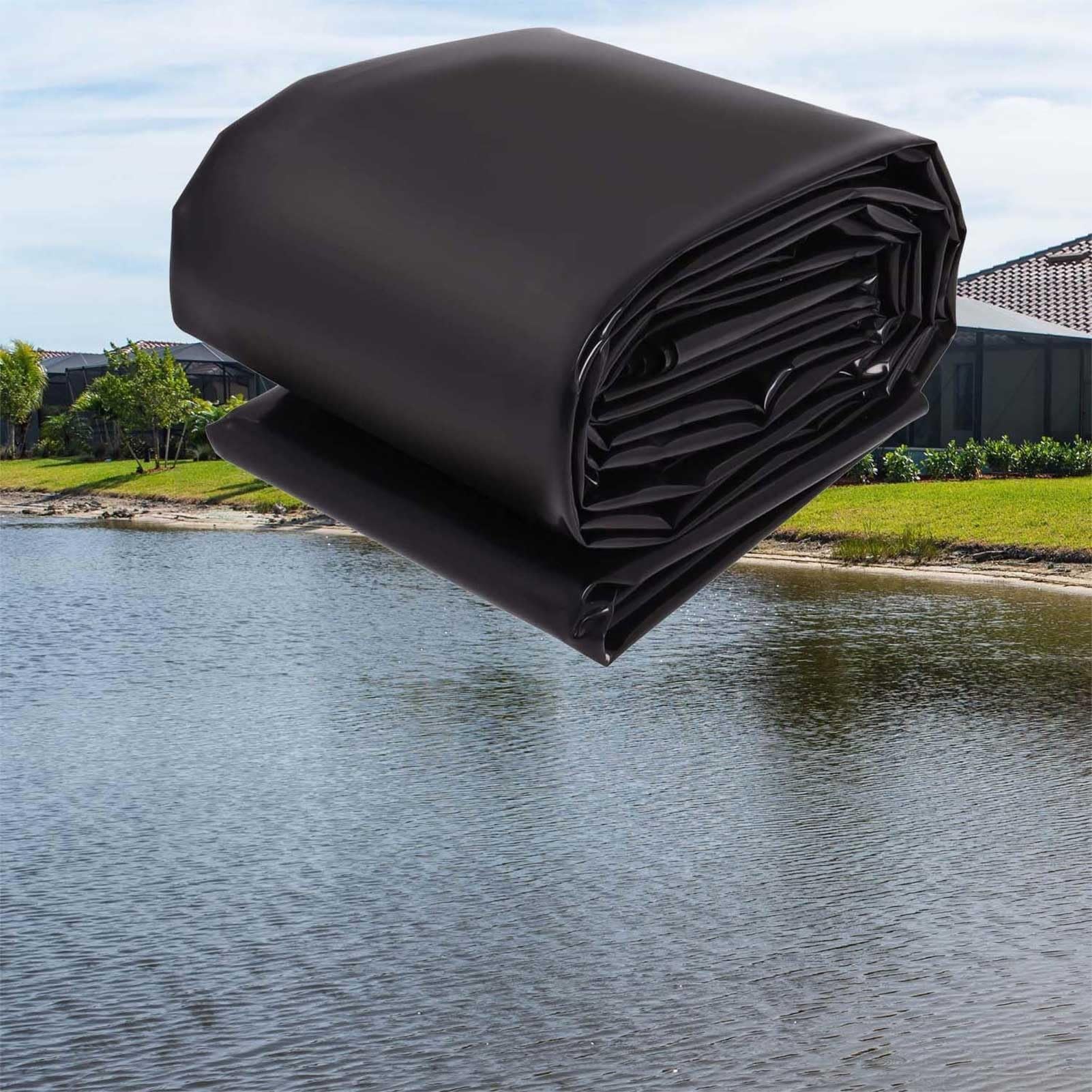 Hochleistungsfähige, wasserdichte Teichfolien, 4x5m, 6x8m, 8x10m, 10x15m - geeignet für Koi-Teiche, Fischteiche und Gartenteiche (3x7m).