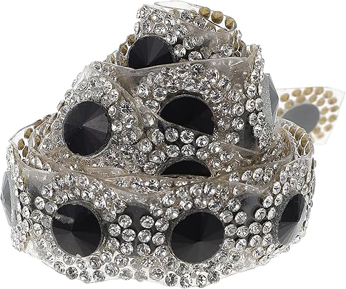 Cinta de flores para fiestas, malla de diamantes de imitación, cumpleaños, tela de cristal, tartas, cuello de cintura, bolsa de manualidades, forma