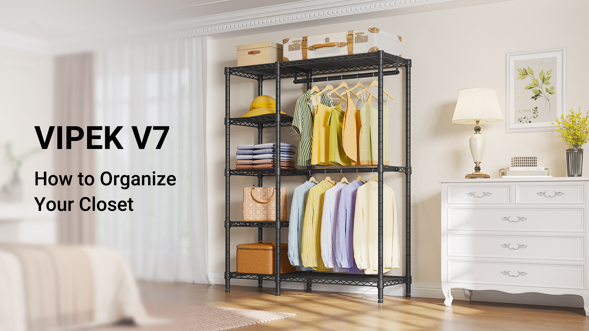 Amazon.com: VIPEK V7 Garment Rack for Hanging Clothes Heavy Duty