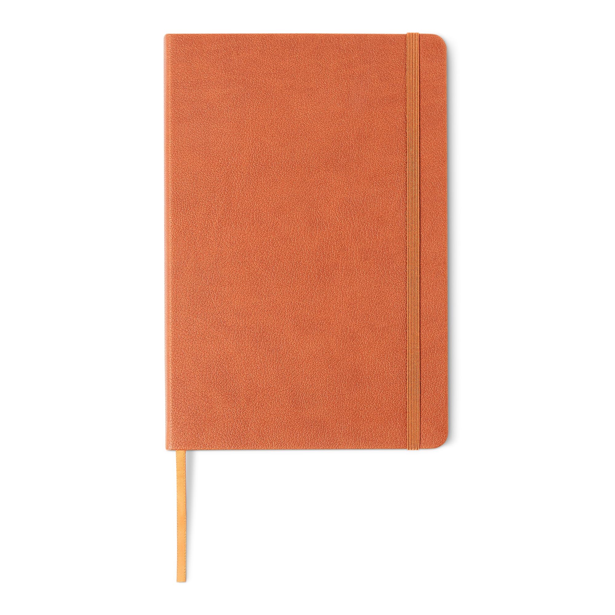 Amazon Basics Executive Lined Notebook, 240 Pages, Hardcover Leather, A5 (5.7-inch (14.5cm) x 8.4-inch (21.3cm)), Brown