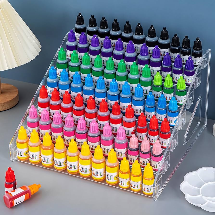 Amazon.com: Acrylic Paint Organizer (7 Tier), Painting
