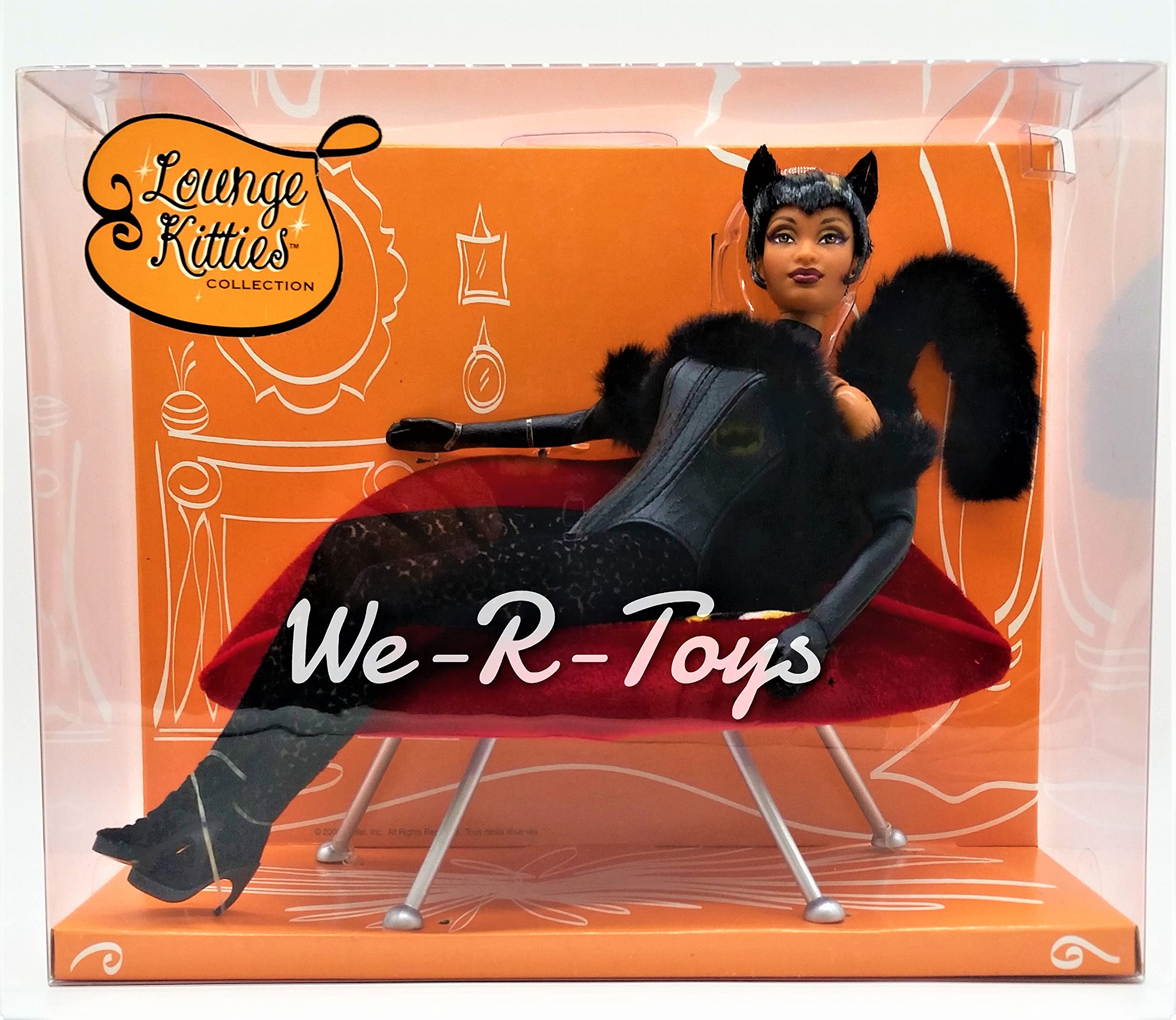 Mattel Barbie Collector - Lounge Kitties Doll Collection - Black 