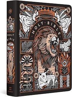 ESV Single Column Journaling Bible, Artist Series (Hardcover, Joshua Noom, The Lion and the Lamb)