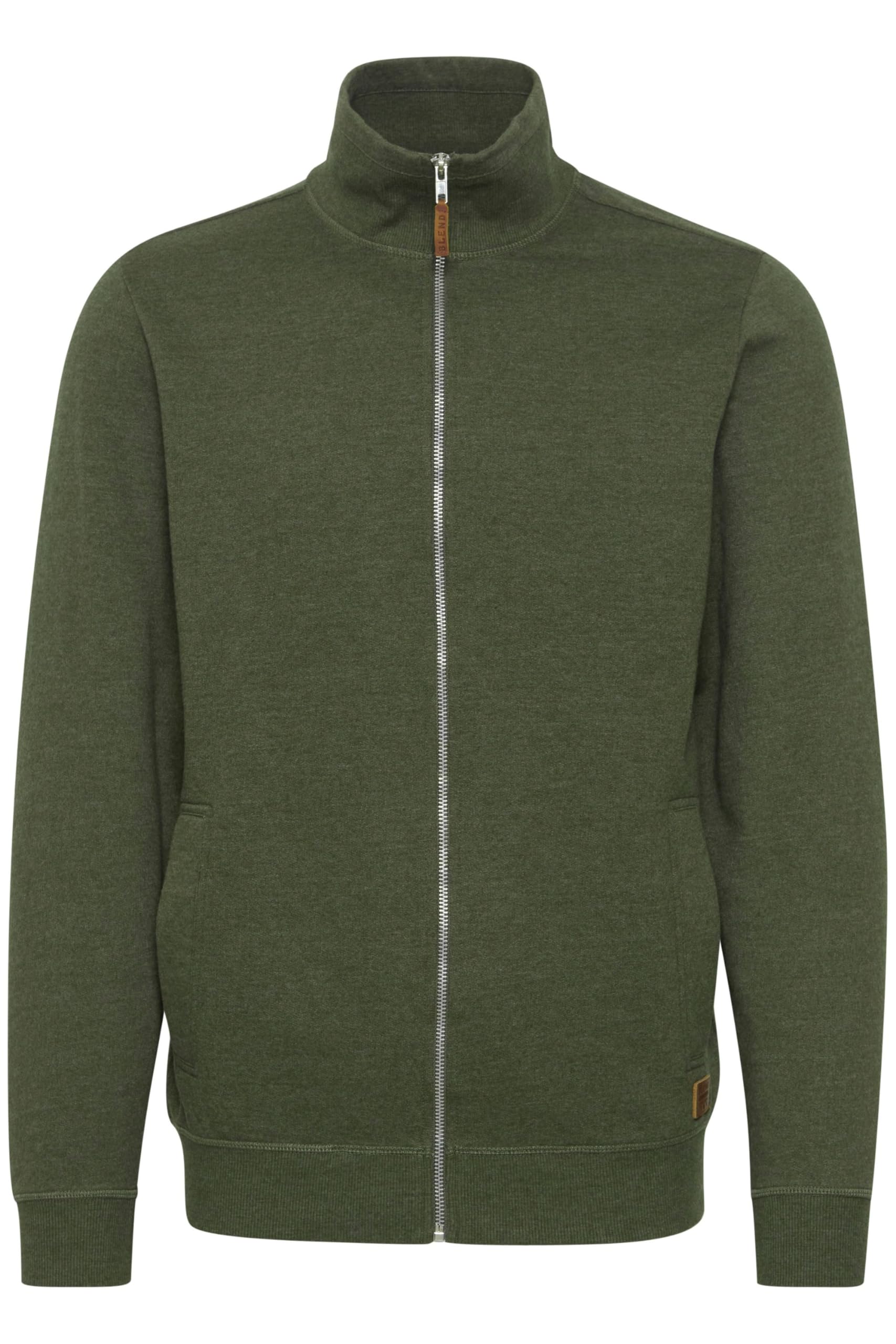 Chaqueta sudadera BLEND Alio para protegerte del frío con su forro polar suave 7