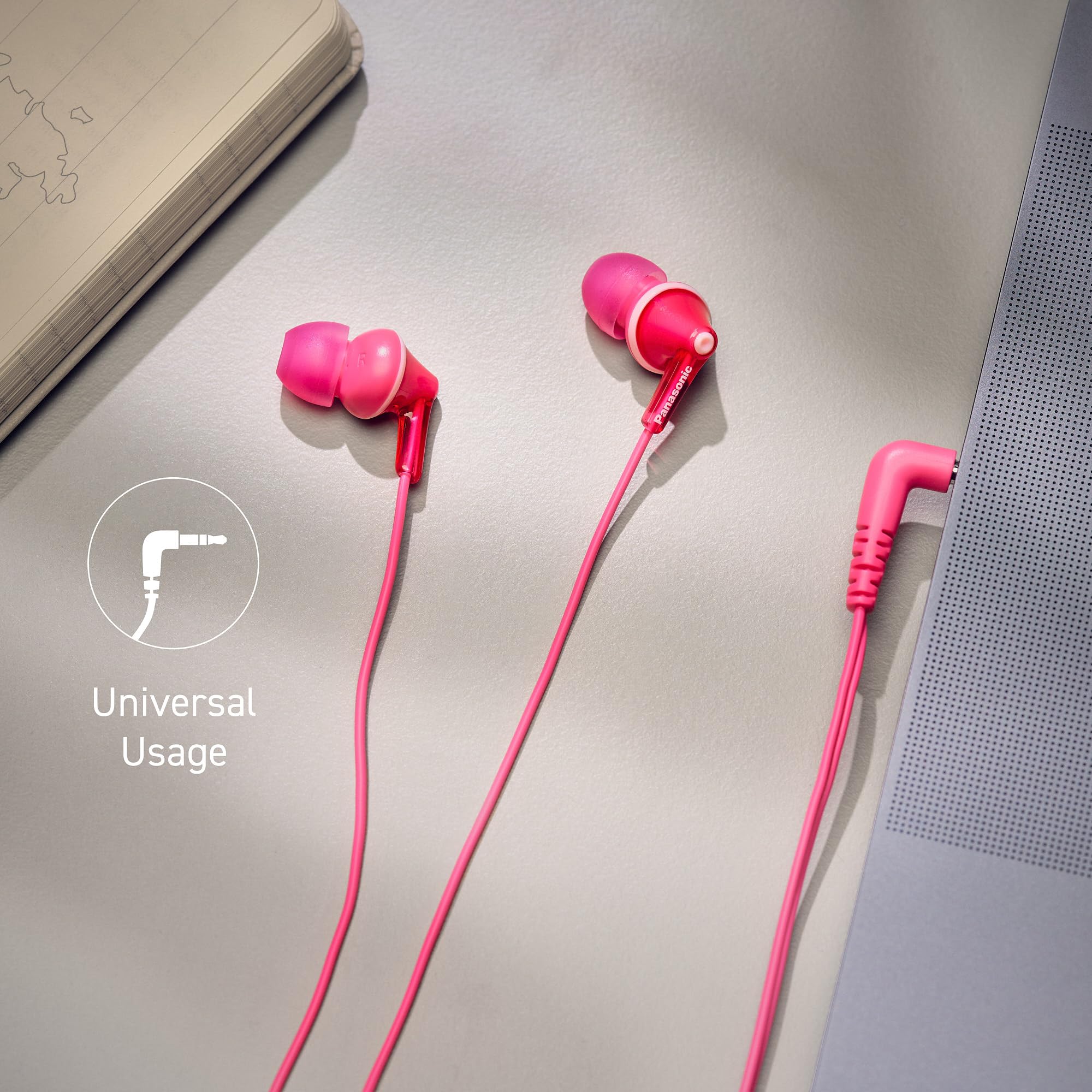 Panasonic RP-HJE125E-P Ergo Fit In-Ear Headphone - Pink : Amazon.co.uk:  Electronics & Photo