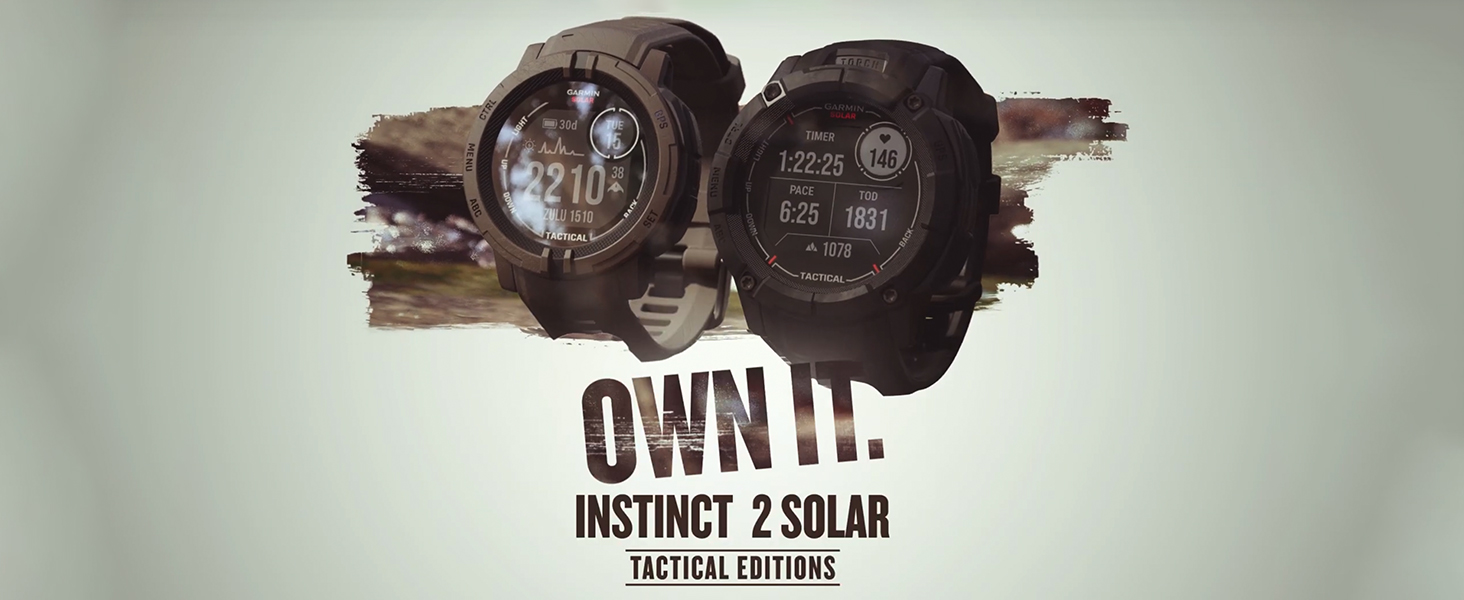 Amazon.com: Garmin Instinct 2X Solar - Tactical Edition, Solar 
