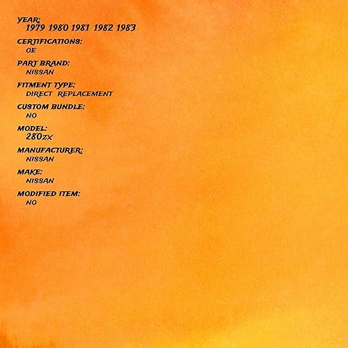 Miniatura 3 de OEM genuino 1979-1983 Datsun 280ZX aceite Pan Dipstick Guage L28E 11140P6502