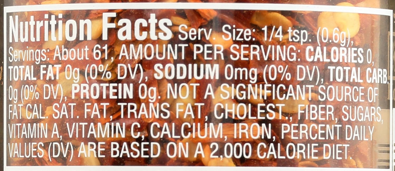 Morton & Bassett Red Chili Flakes, All Natural, Kosher, MSG Free, Gluten Free & Non-GMO, 1.3 Ounce (Pack of 3)