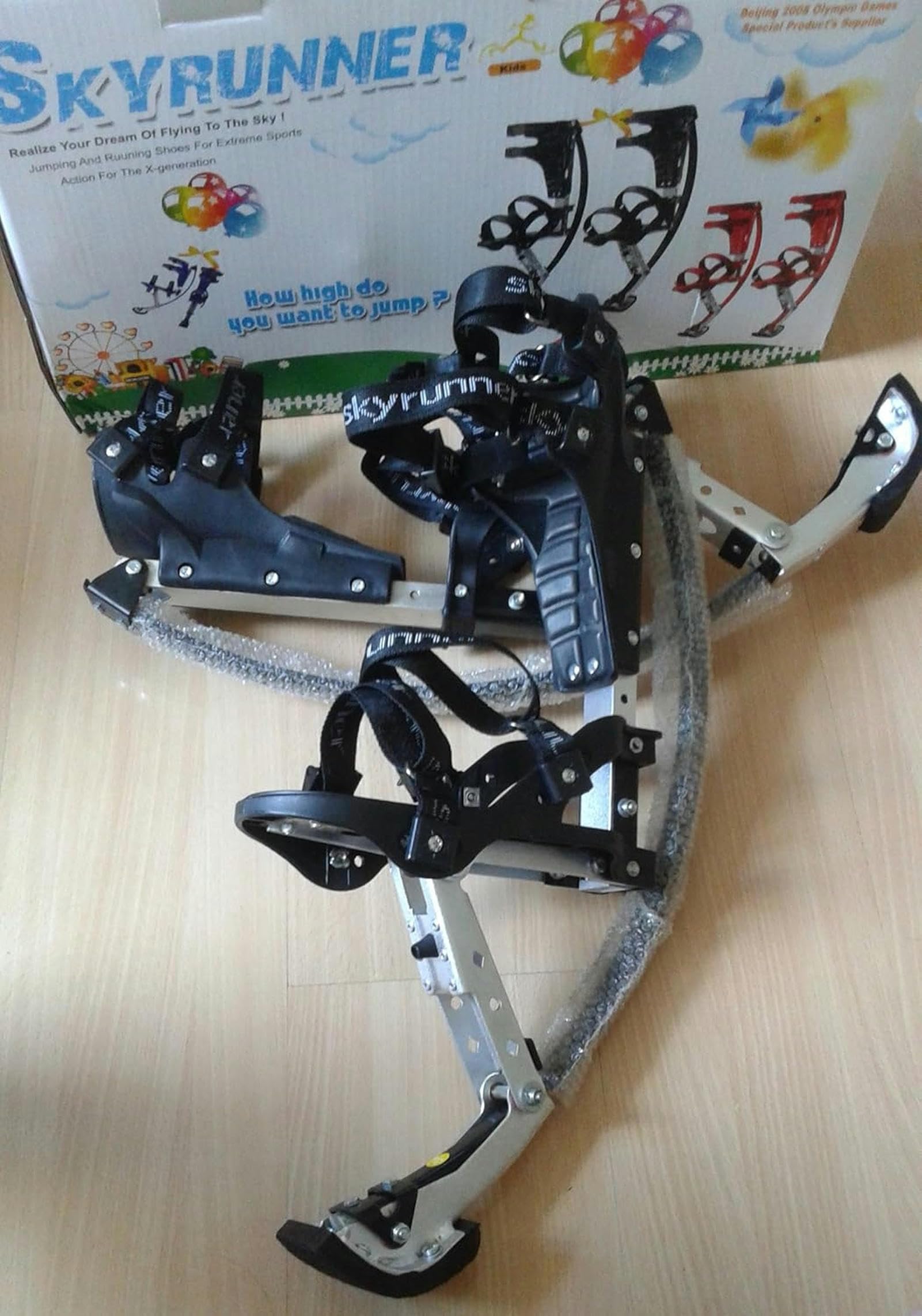 Pogo Zancos de salto para niños y adultos, zapatos de rebote para entrenamiento, carga de peso 30-50 kg, equipo de ejercicio de salto