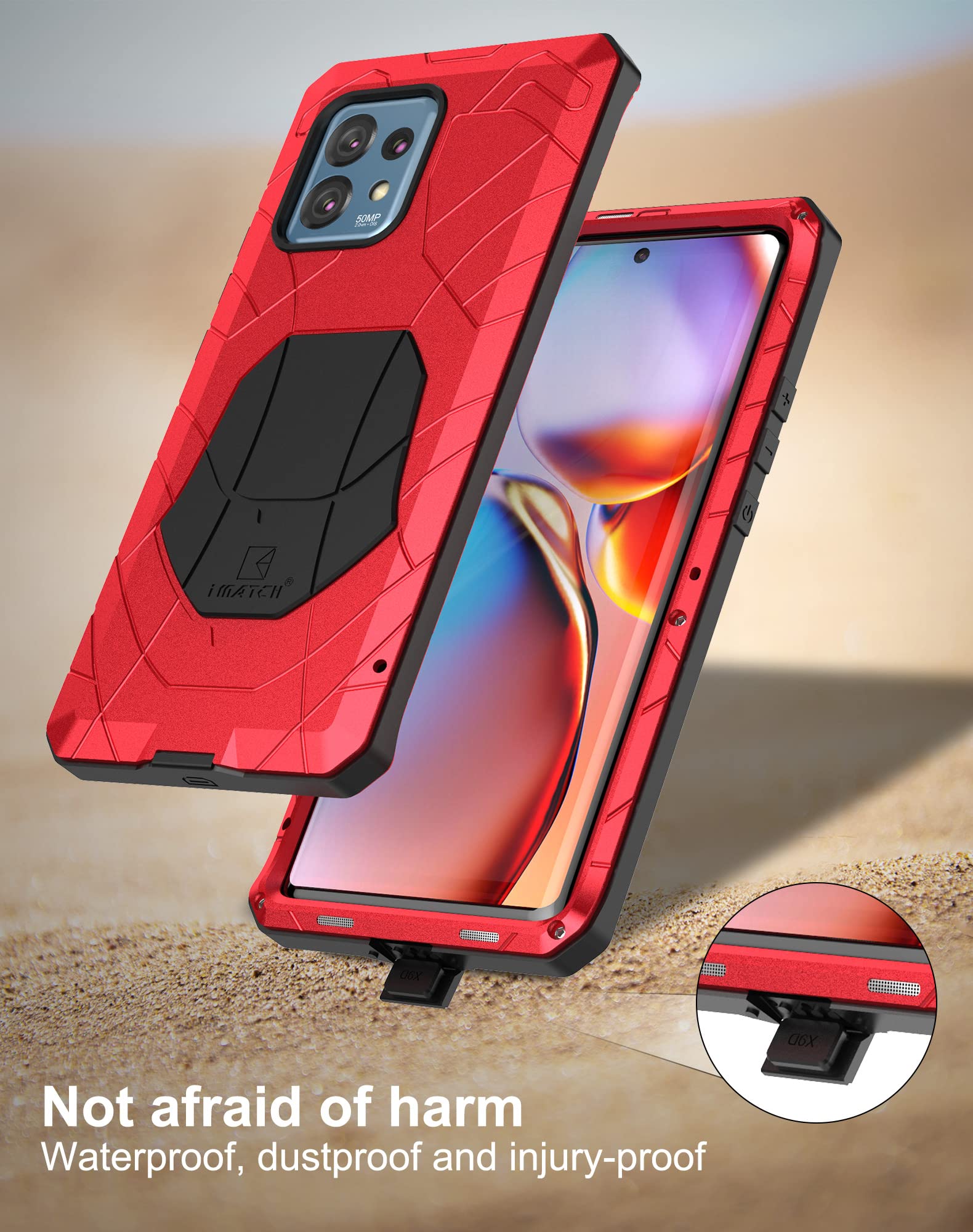 KJYF per Motorola Edge 40 Custodia, Trasparente Ultra-Sottile Morbido Silicone Protettivo Case [Anti-Ingiallimento] [Anti-Graffio] Bumper Cover per Motorola Edge 40 (6.55) - Cristallo