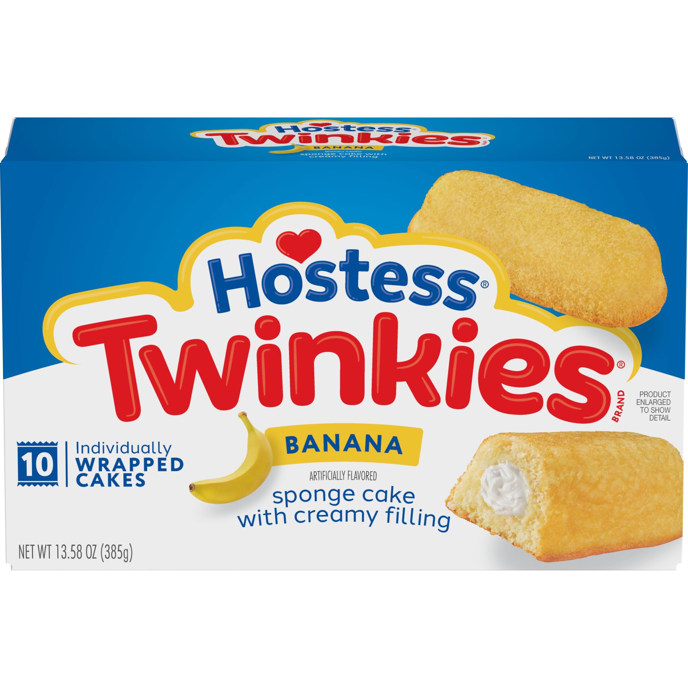 COUGAR Hostess Banana Twinkies, 10 Count