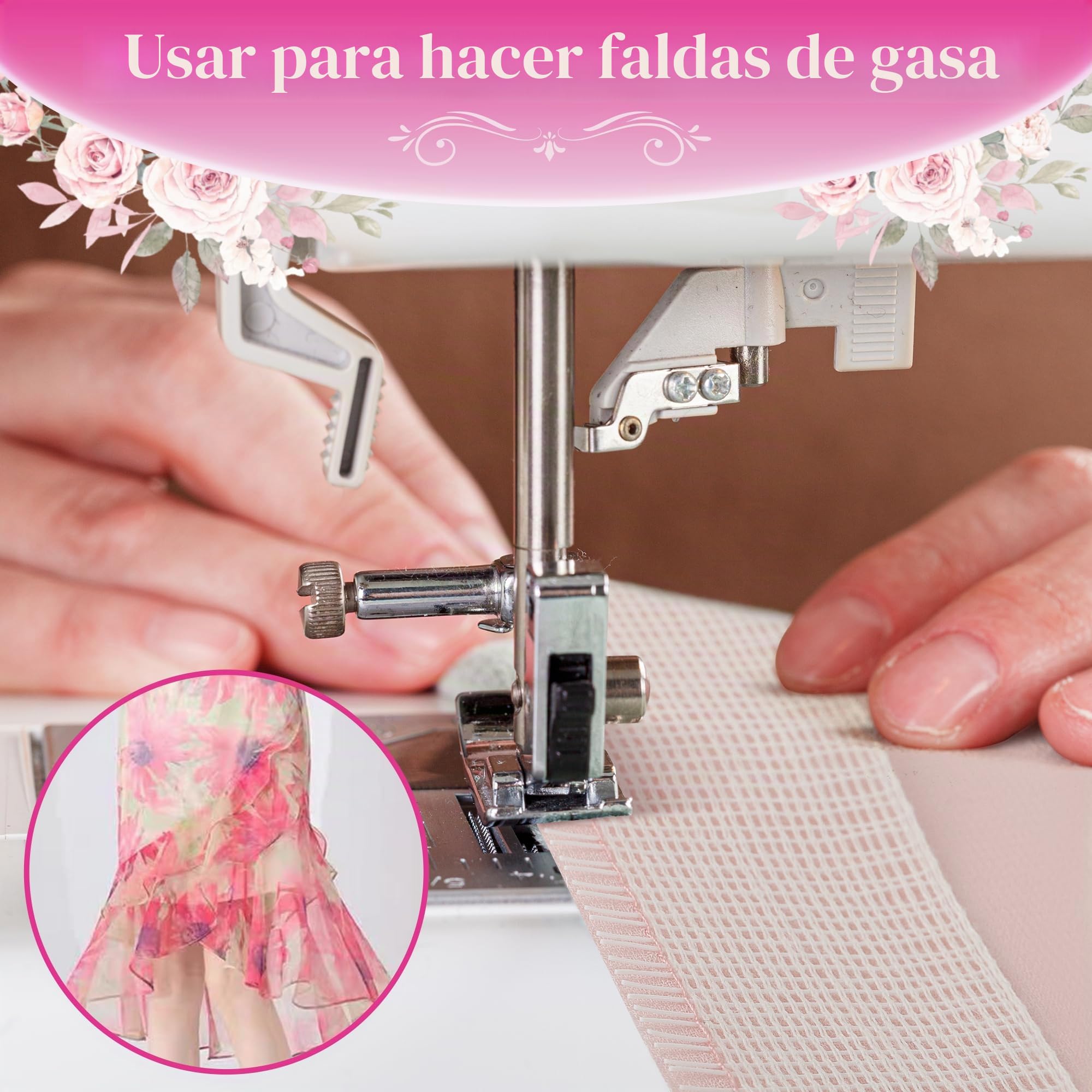 Guía de dobladillo para coser, cinta de espina de pescado para dobladillo estrecho y curvado, para faldas, vestidos, forro de espina de pez, reutilizable, guía de costura en S para ropa
