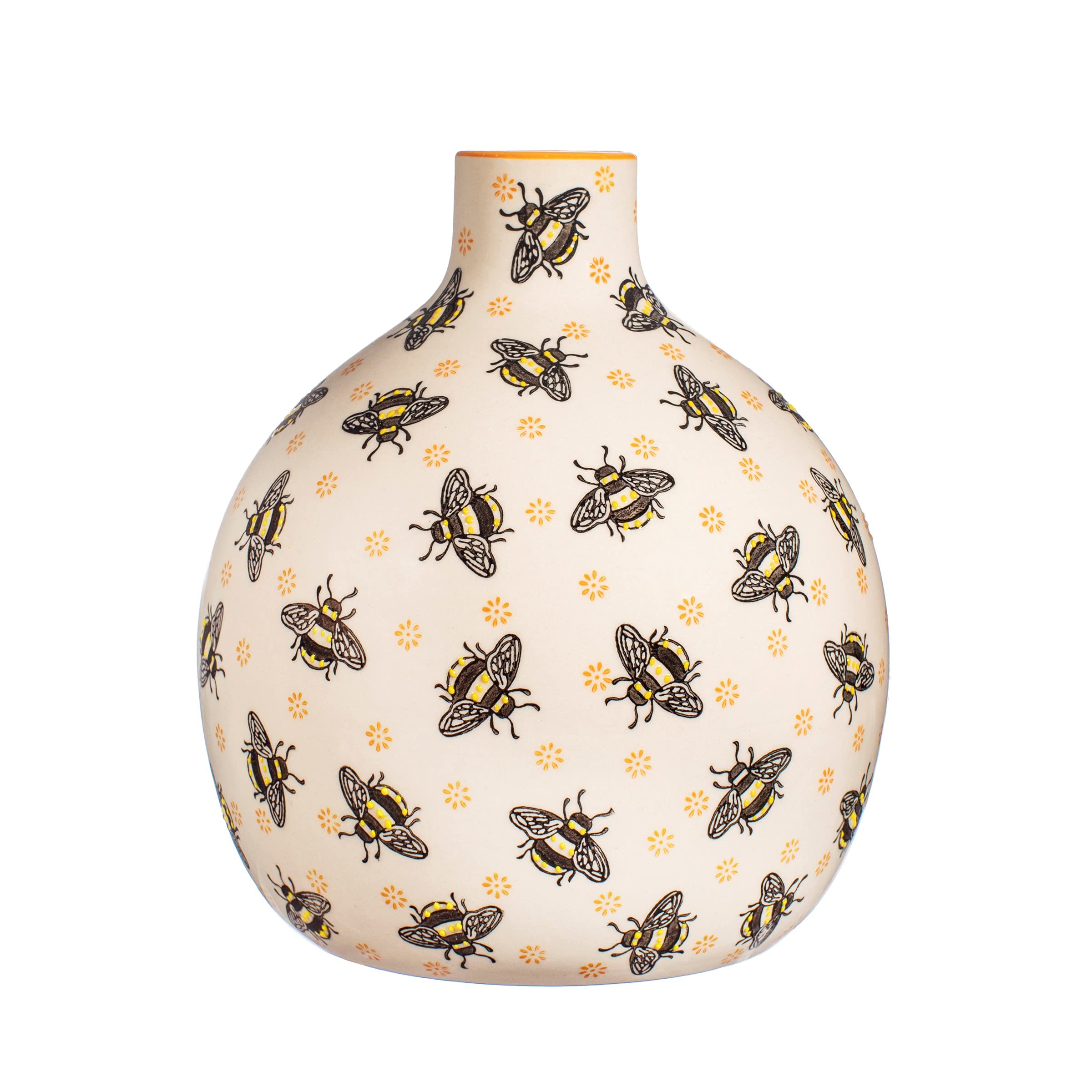 Sass & Belle Beige Busy Bee Large Vase