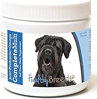Vista 198 de Healthy Breeds Schnauzer miniatura todo en uno multivitamínico suave masticable 90