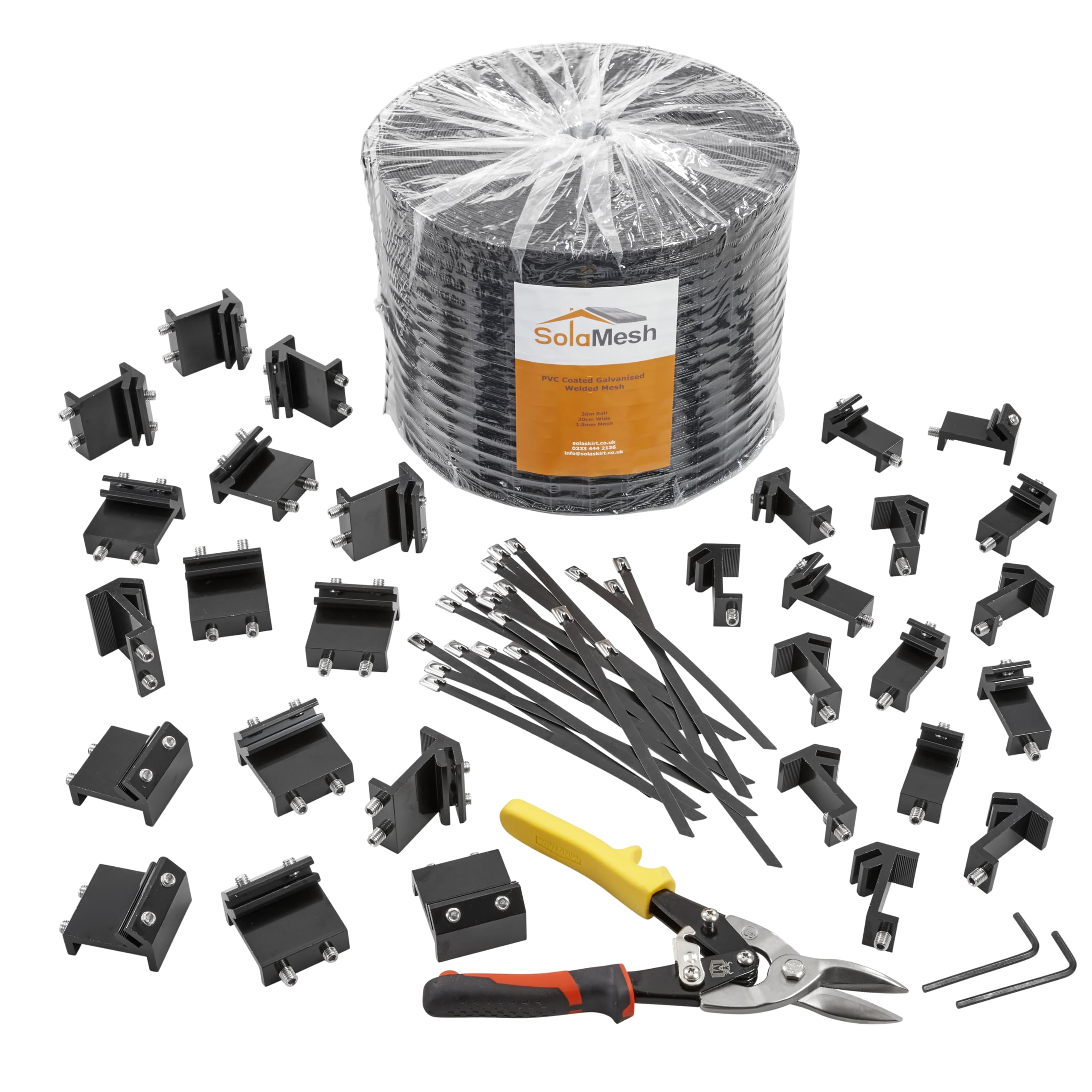 SolaMesh - Pigeon protection (40-50mm clamps (V1)) โ image 1