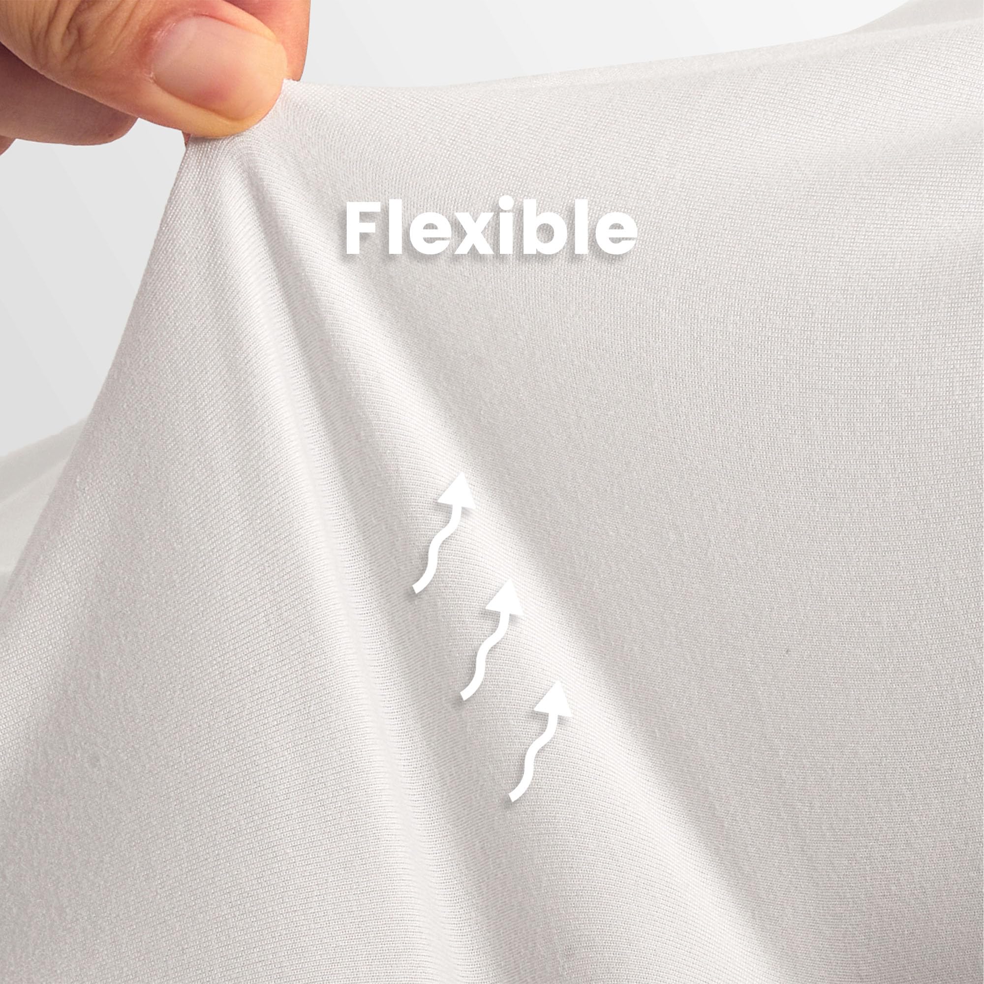 SONIVE Fitted Sheet Non Slip,Breathable Jersey Bed Sheet,Wrinkle-Resistant, 30cm Large Pocket, Shrinkage Resistant - Image 3