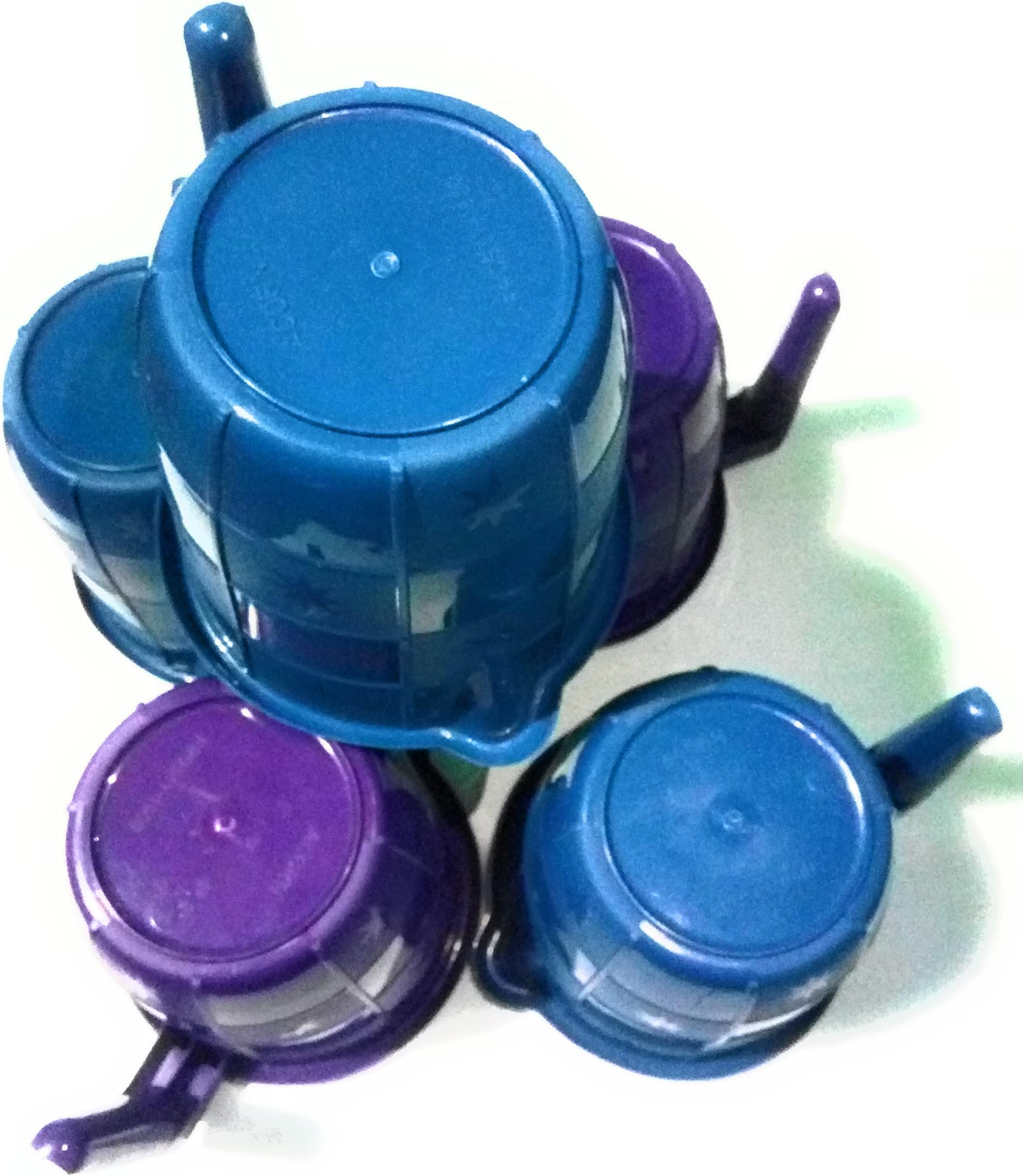 Mug Round Shape (Set of 2) 1liter, Colour as per Stock, Good Plastic Grip,This Bath Tumbler is Strong,Stylish, Beautiful,Sturdy 100% Virgin Material Upto 1 Litter Used,