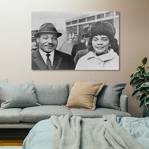 Miniatura 7 de AAHARYA Coretta Scott King - Póster artístico de autor famoso para decoración de pared, impresión en lienzo (7) pósteres e impresiones artísticas de