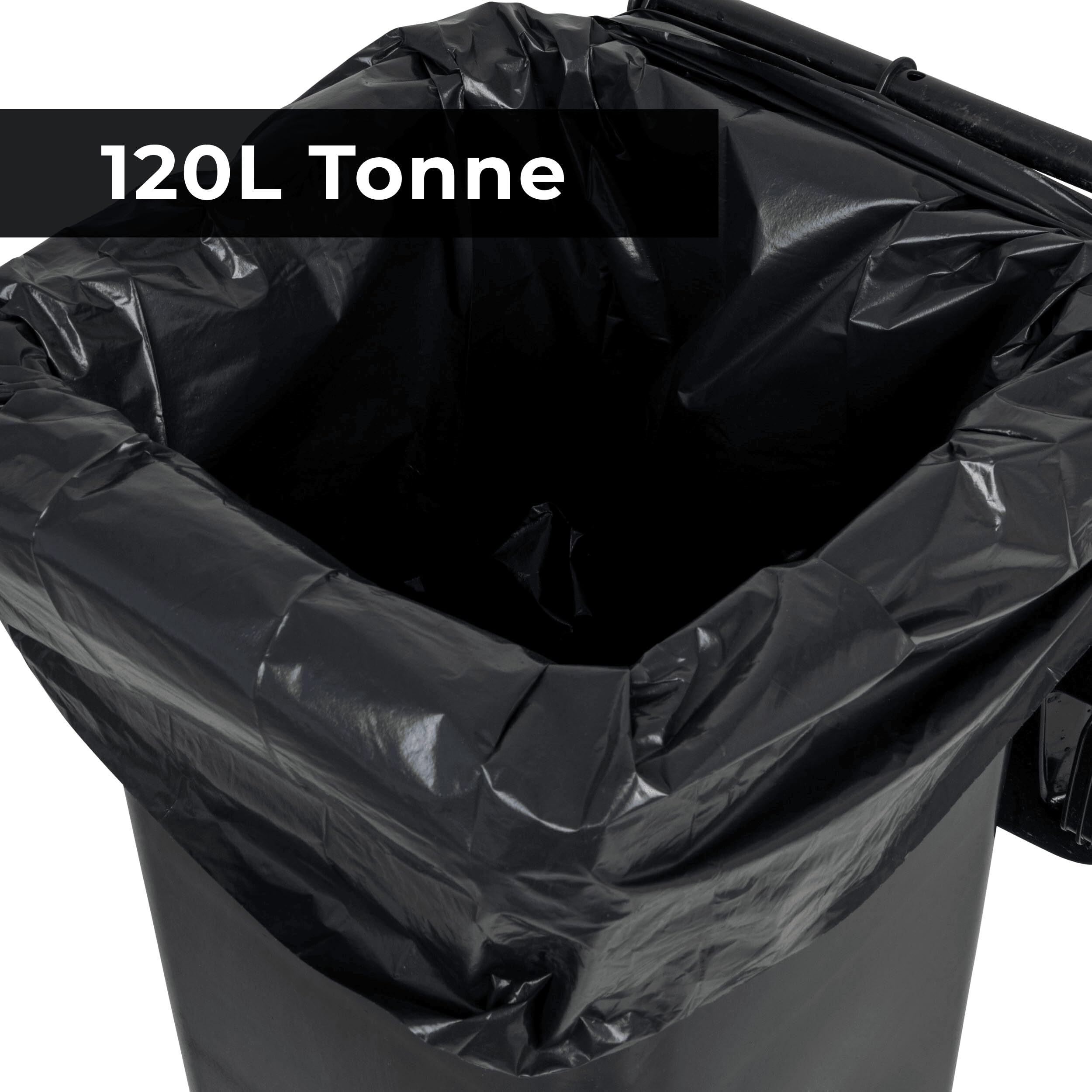 Müllsäcke 240L EXTRA STARK - 70µm – 100 Säcke – 100% Recycelt – 100x125 cm – 10 bis 400 Säcke wählbar – Müllbeutel 240L - ULTRA STARK - Rollengewicht 1,4 kg – Schwerlast XXL Mülltüten (100)