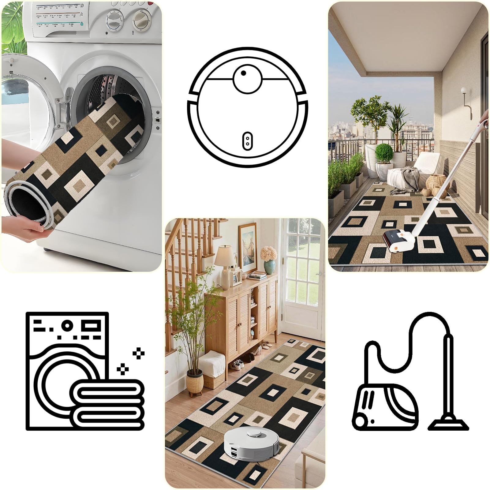110 x 150 cm Alfombra para Silla de Oficina para Suelos Duros Parquet Laminado y Azulejos Alfombra Gaming Suelo, Alfombrilla Protector Suelo Silla Ruedas, Alfombras de Escritorio