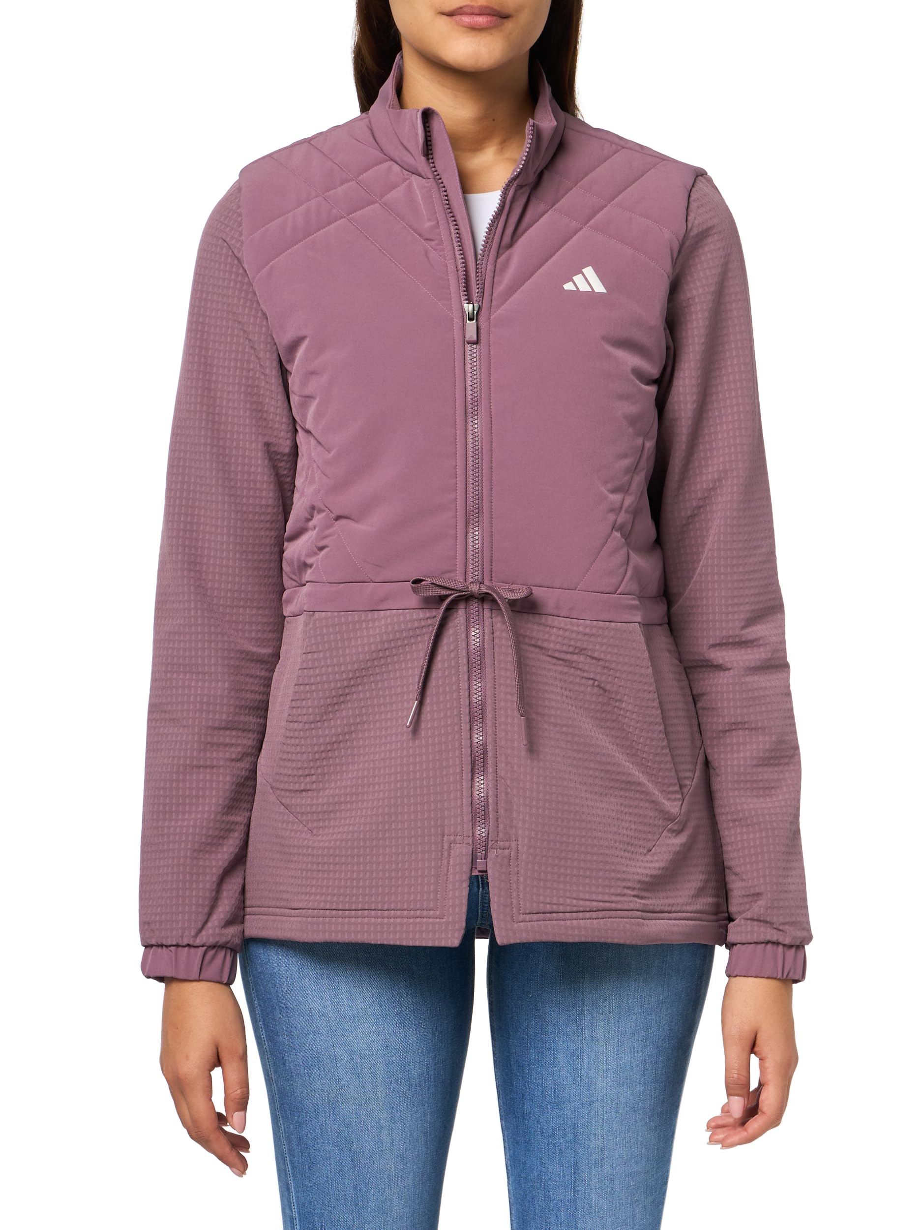 Adidas Women's Shadow Fig Ultimate365 Tour Hybrid Jacket, M