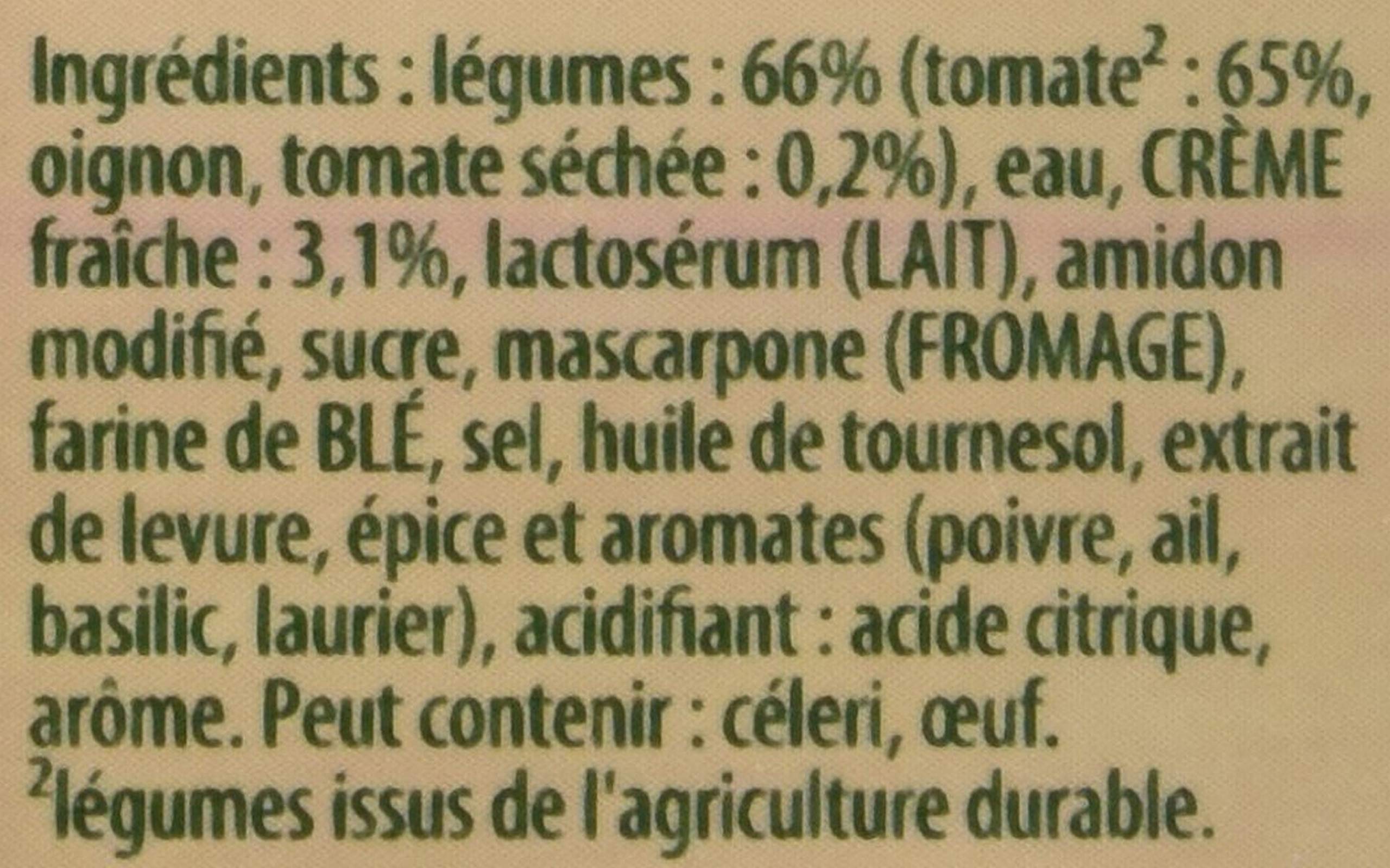 Knorr Soupe Douceur de Tomates à la Crème Fraîche 1 L