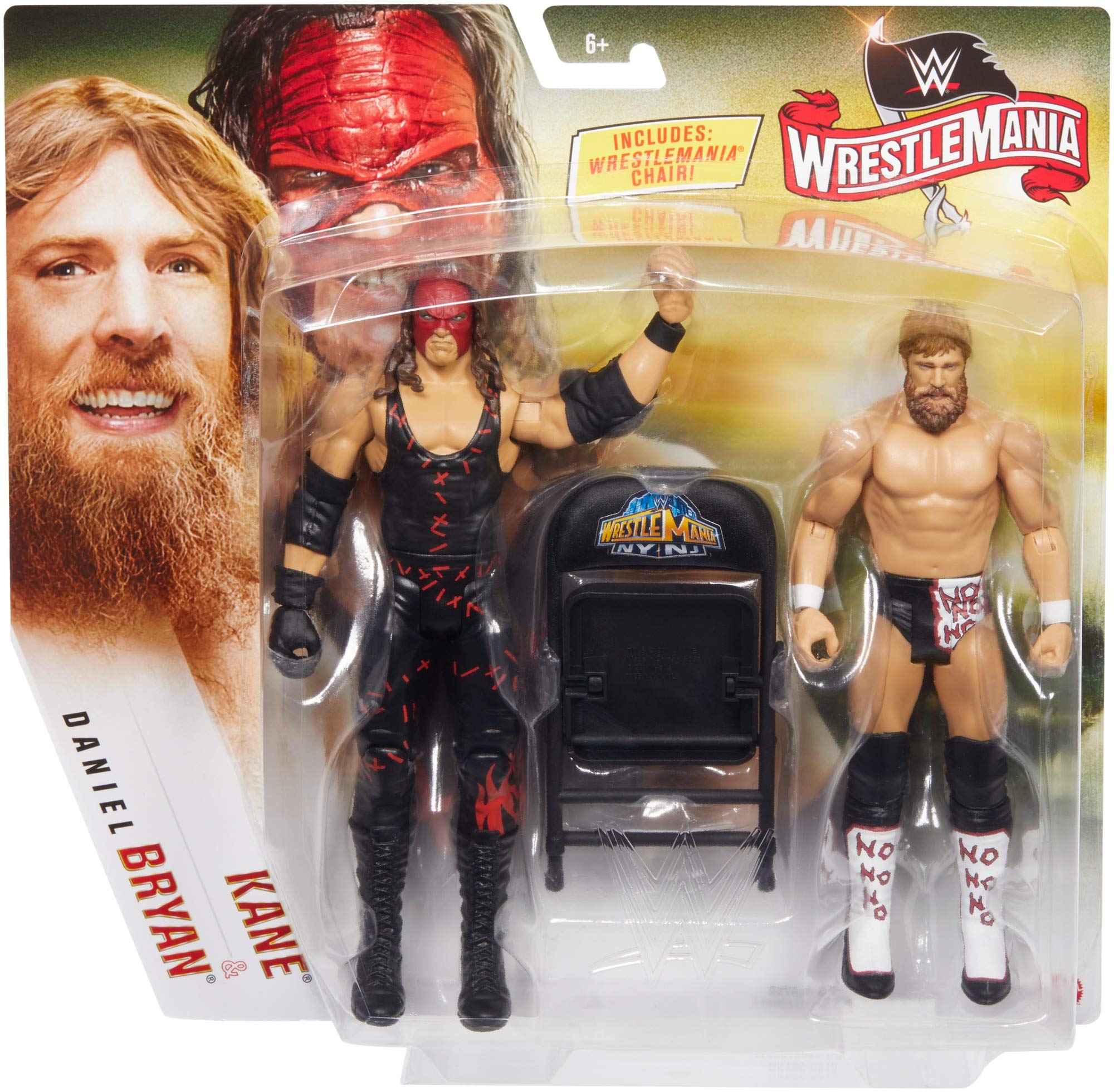 WWF WWE プロレス ケイン フィギュア 2体 Amazon.com: WWE Daniel Bryan & Kane Wrestlemania 29 Battle