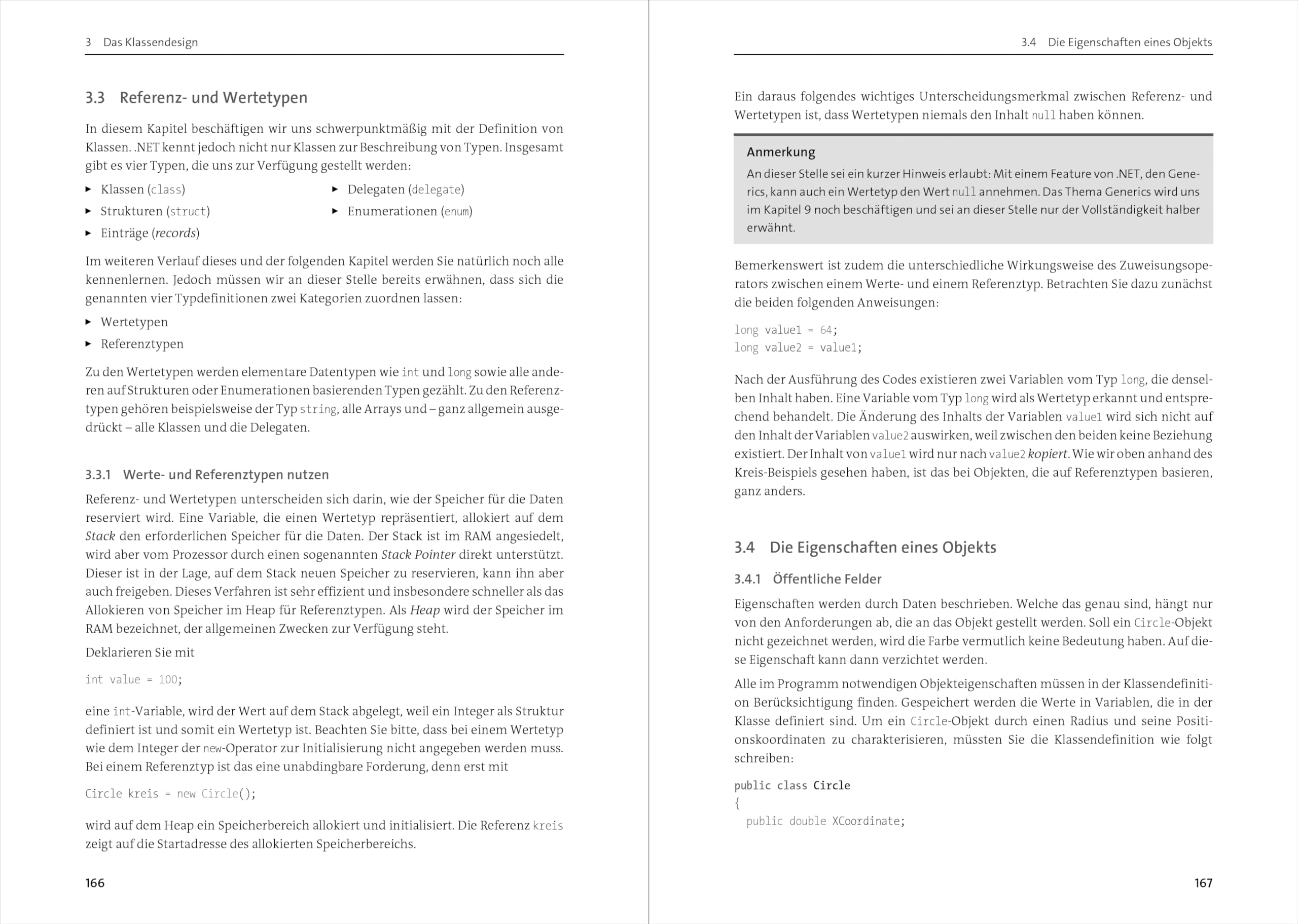 C# mit .NET: Das umfassende Handbuch zu Sprachgrundlagen, Programmiertechniken und .NET-Technologien