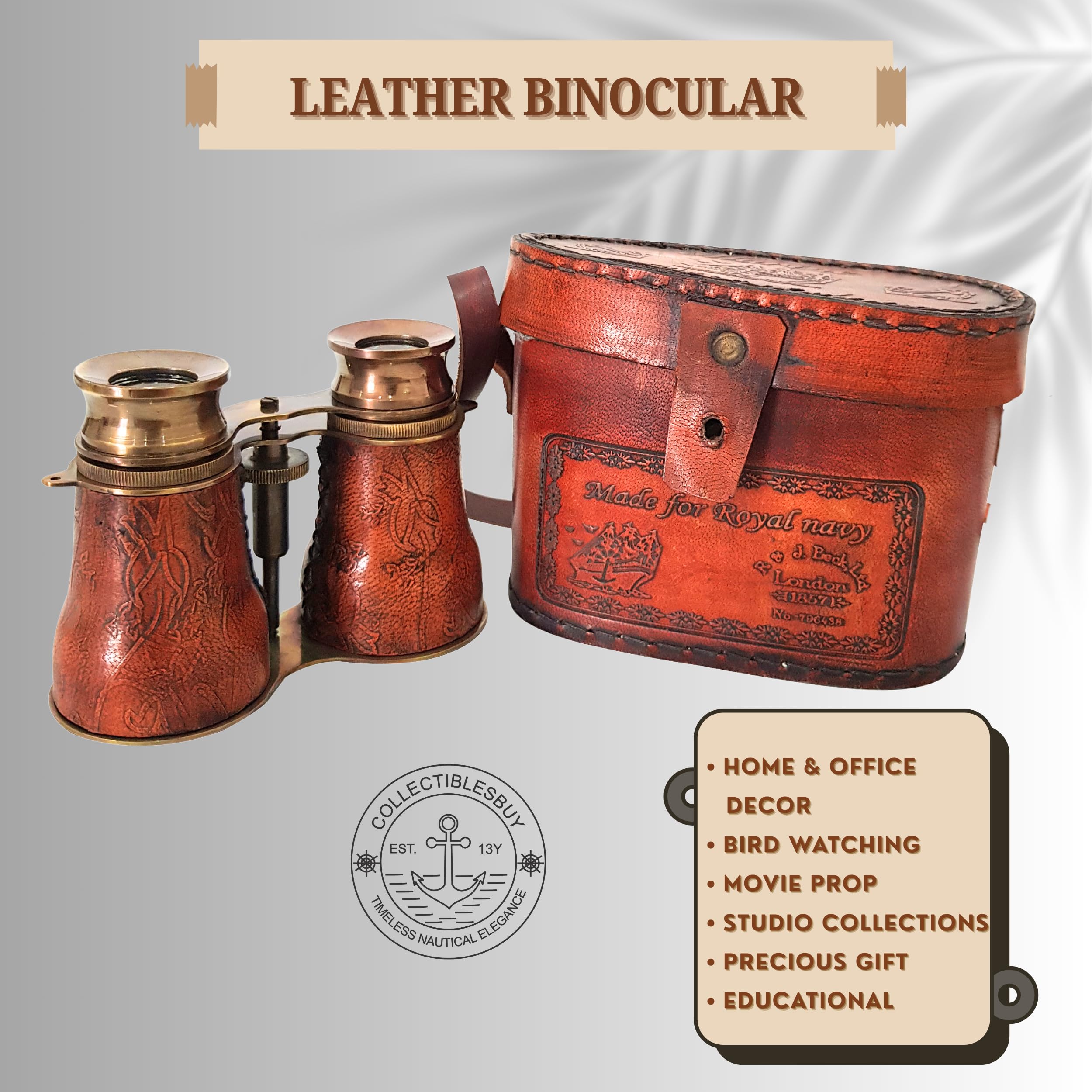 nekkoHeracles旅行フォトフレーム　brightwin 2gether Amazon.com : Antique Brass Marine Binoculars R & J Beck London