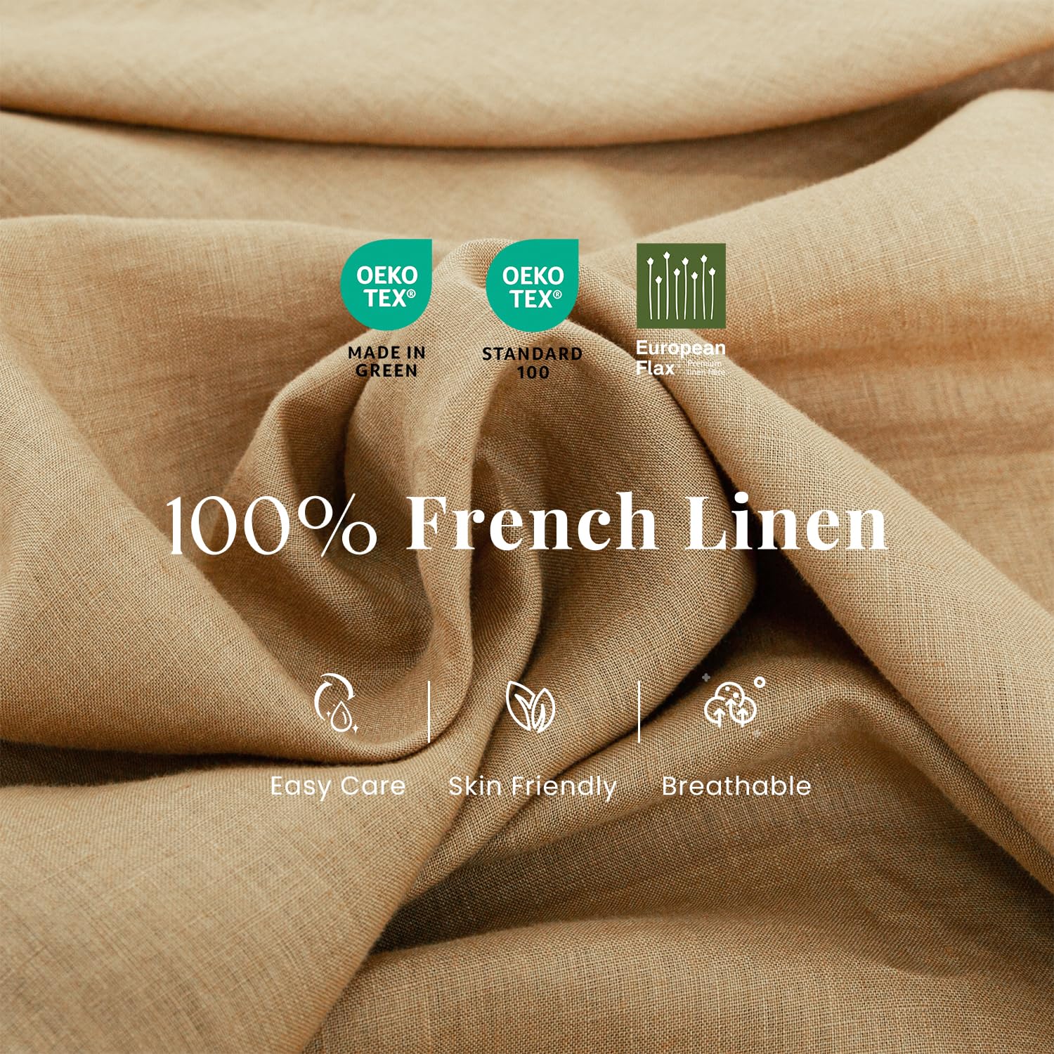 【IENA】FrenchLinen JK IENA】FrenchLinen JK Kensington Stripe Linen Fabric Swatch