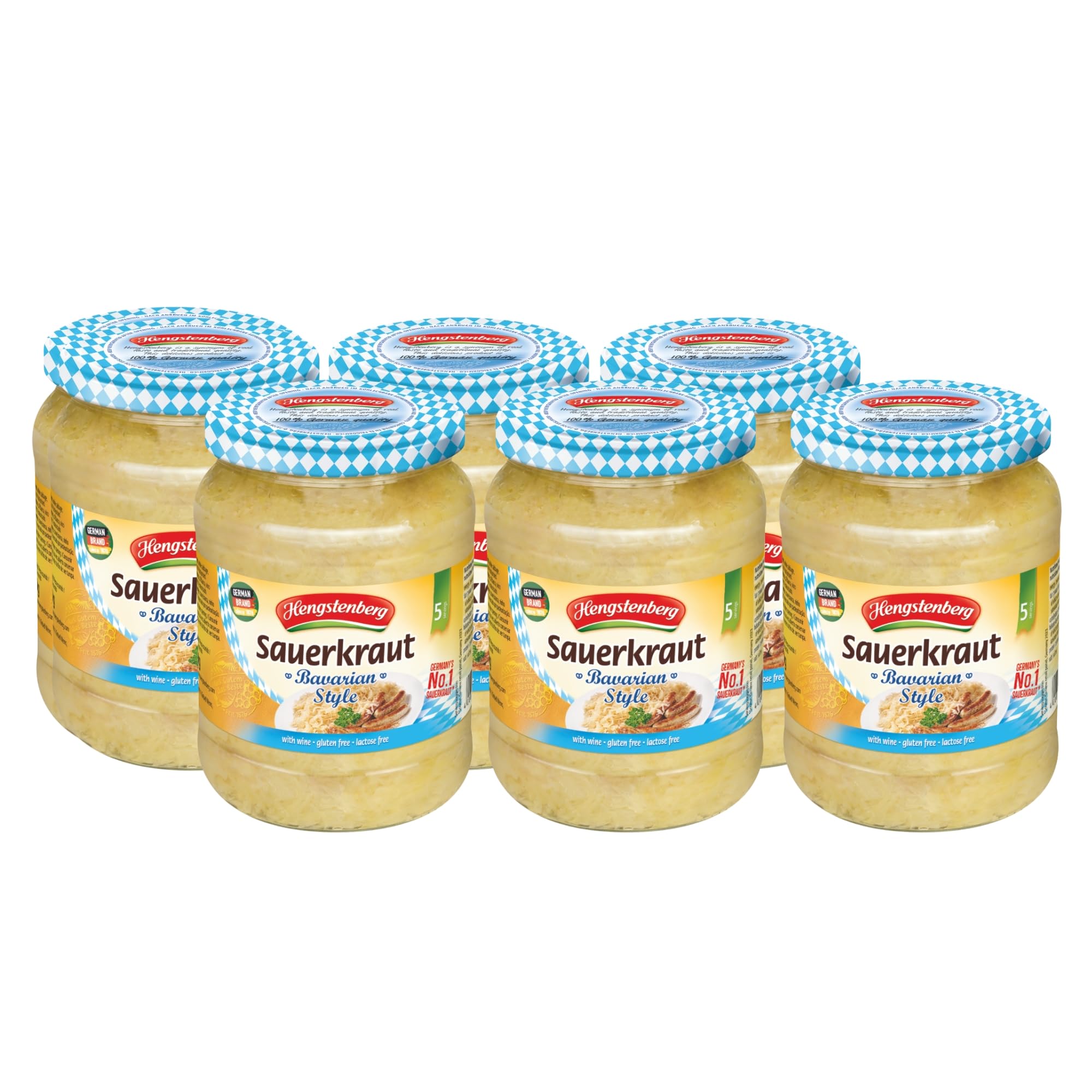 Hengstenberg Sauerkraut 680 g (Pack of 6)