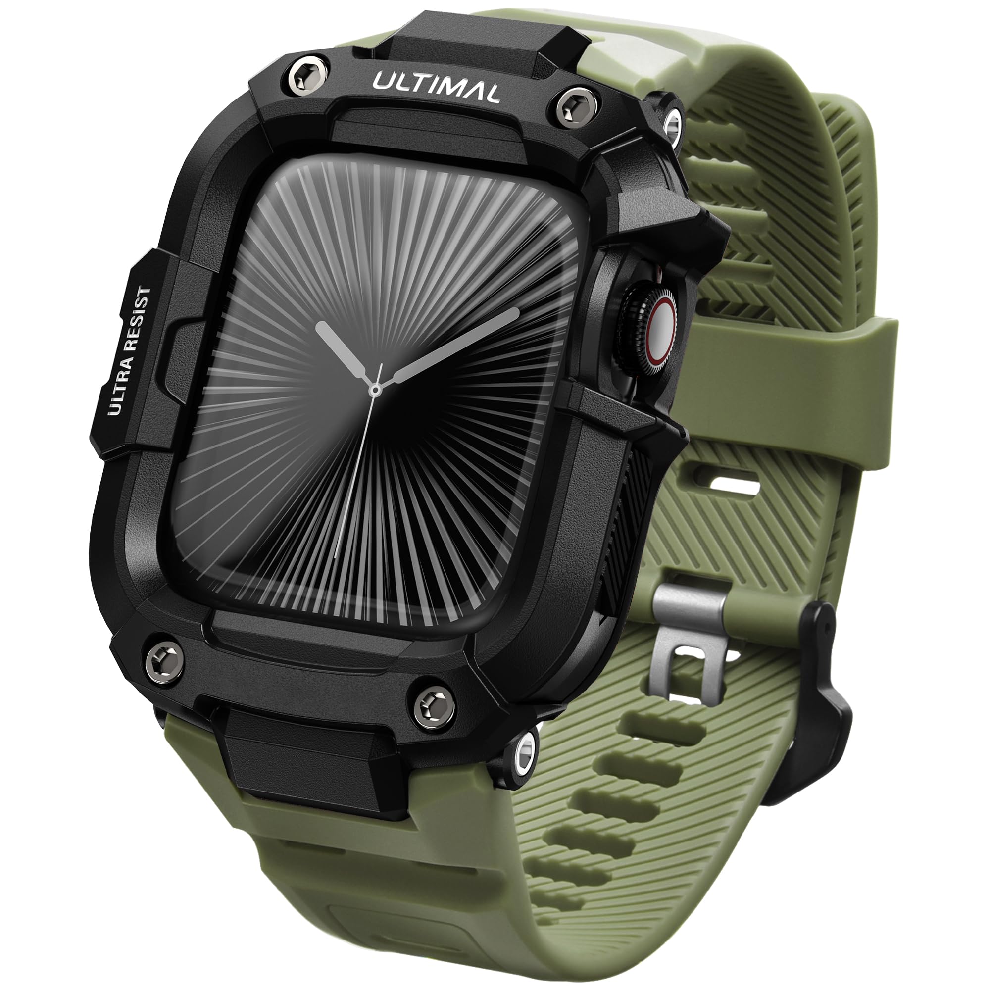 Amazon.co.jp: ULTIMAL コンパチブル Apple Watch バンド ケース 46mm