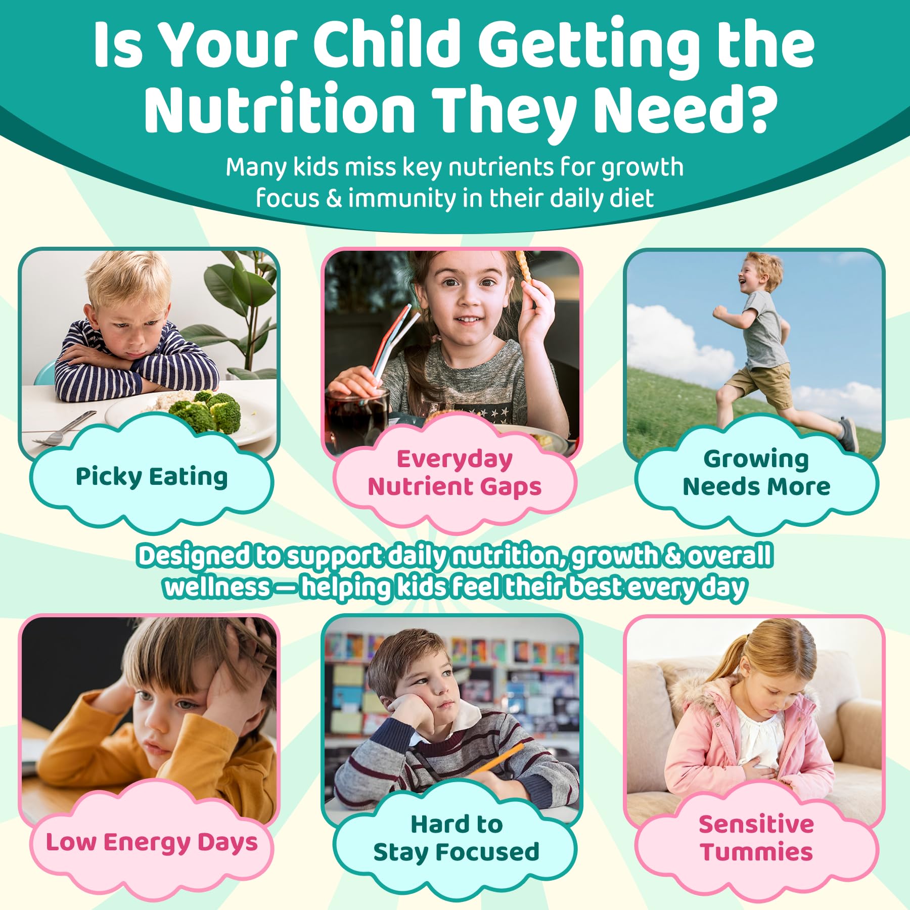 Kids Methylated Multivitamin Gummies, Kids 4+ Vitamins with Omega 3 & Fiber — Amazon image 9