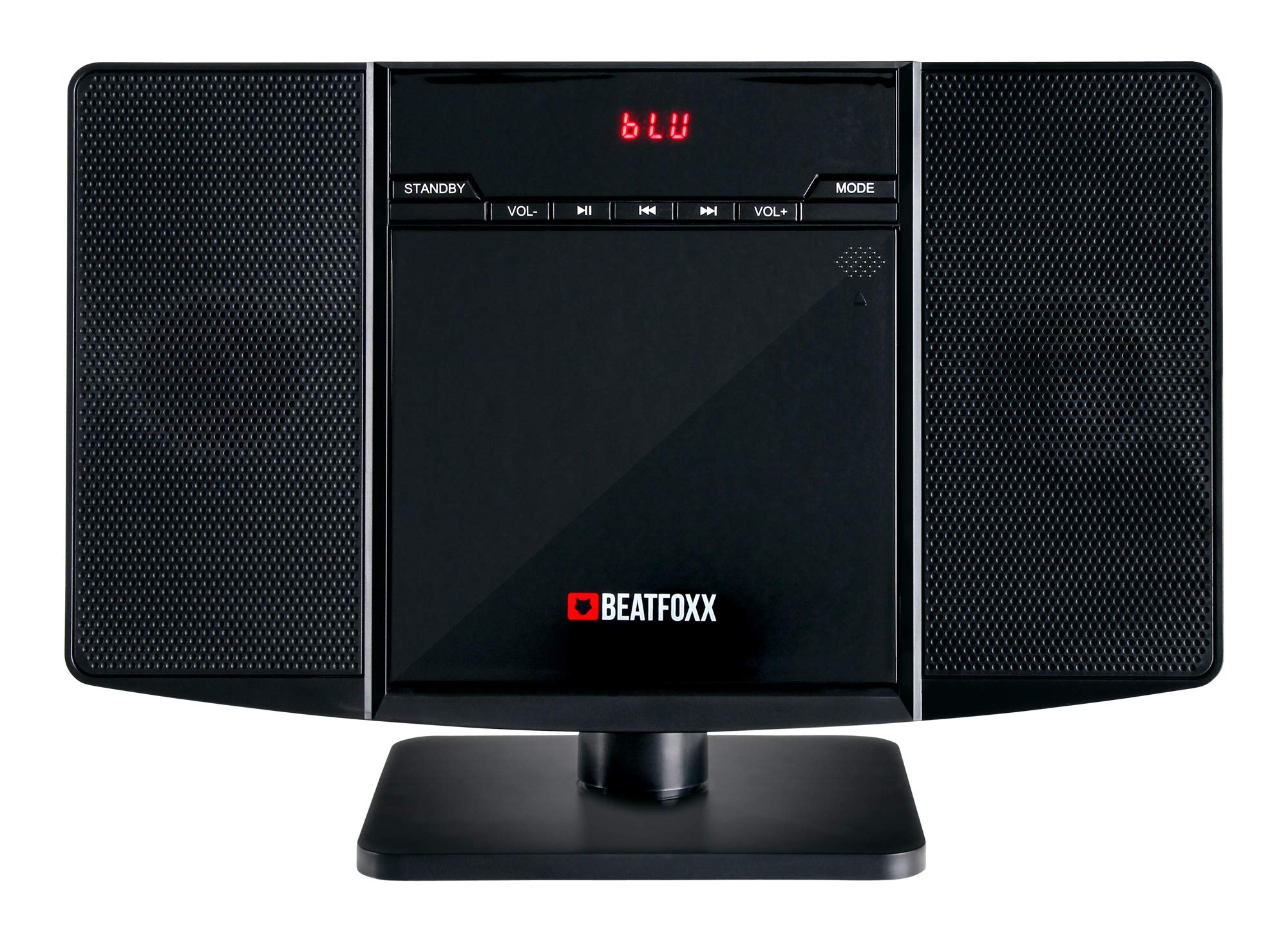 Beatfoxx MCD-60 Système Stéréo Vertical (Lecteur CD/MP3, USB