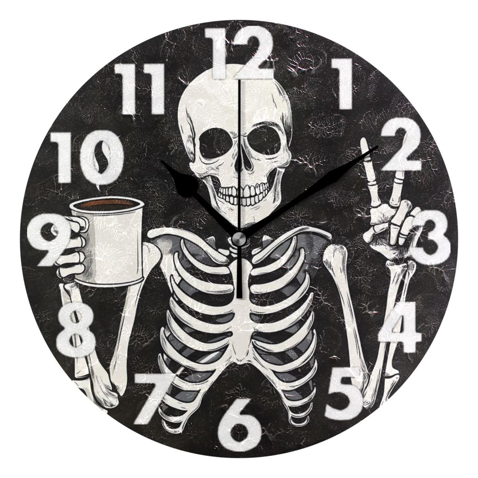 Horloge murale silencieuse pour chambre : fini le bruit avec style et originalité