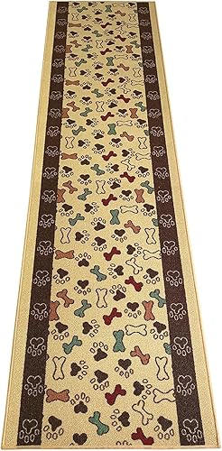Alfombra de pasillo de tamaño personalizado colección de mascotas alfombras de pasillo extralargas para pasillos de 36 pulgadas de ancho x elige tu