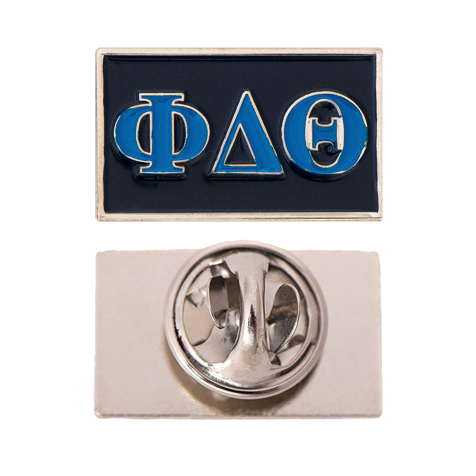 New Phi Delta Theta Fraternity Letter Lapel Pin Enamel Greek Formal Wear Blazer Jacket Phi Delt (Pin - Classic Design)