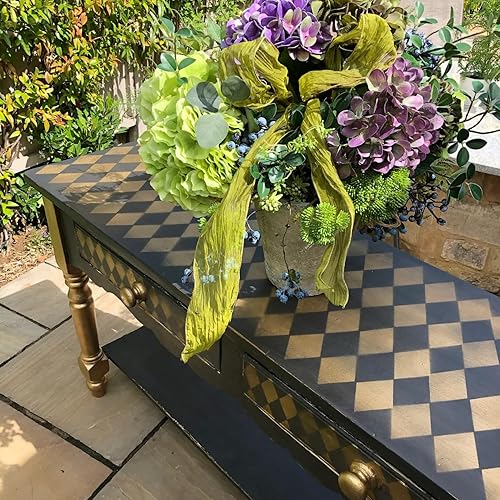 Miniatura 10 de Plantillas con patrón de camuflaje para pintar sobre madera, plantillas cubistas, plantillas geométricas para pared, álbumes de recortes, galletas,