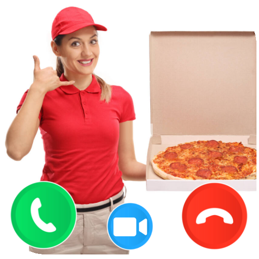 Pizza delivery Prank Video Chat and Call
