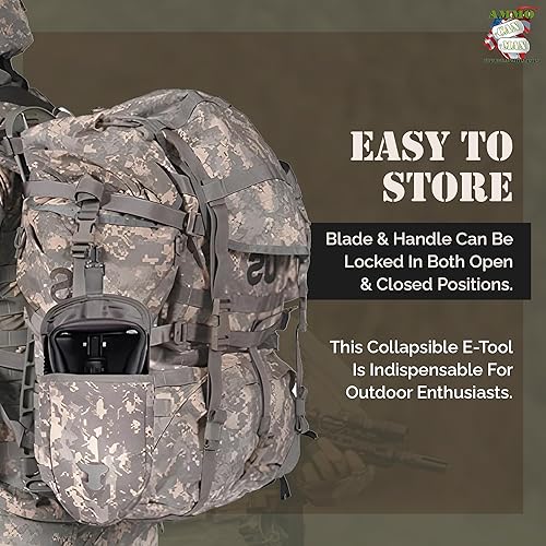 Miniatura 6 de USGI Pala de enganche de herramientas electrónicas de EE.UU. con ACU o multicam de transporte